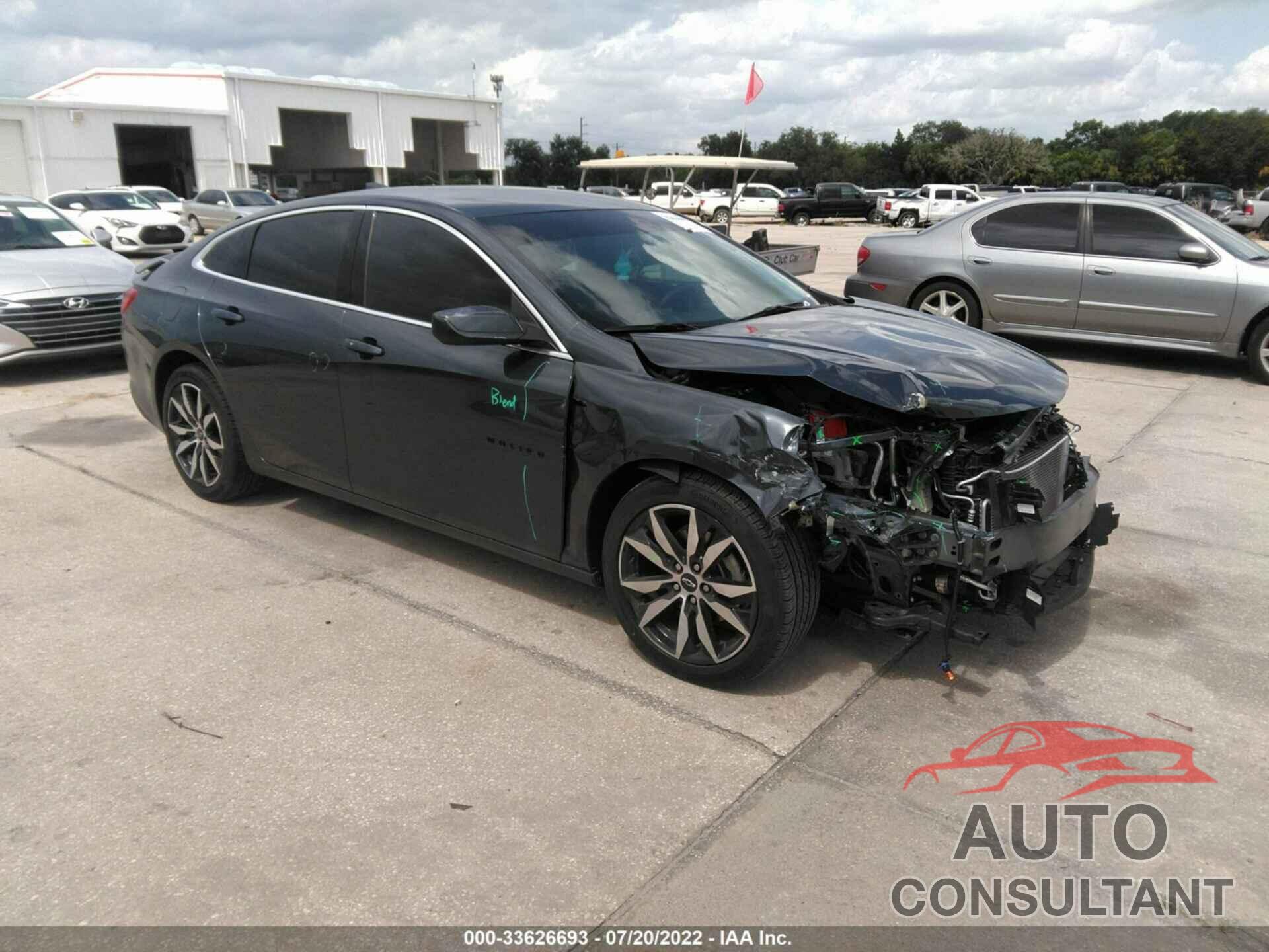 CHEVROLET MALIBU 2021 - 1G1ZG5ST2MF050823