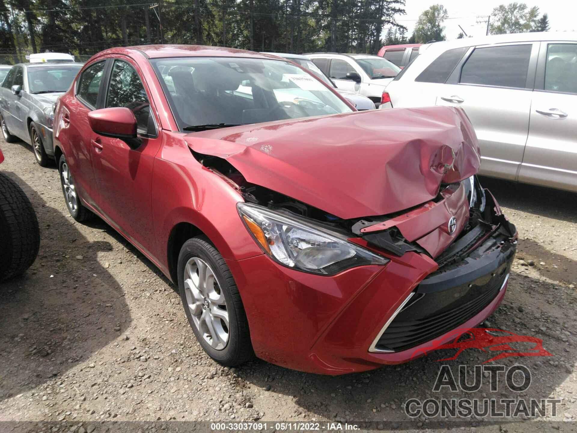 TOYOTA YARIS IA 2017 - 3MYDLBYVXHY162192