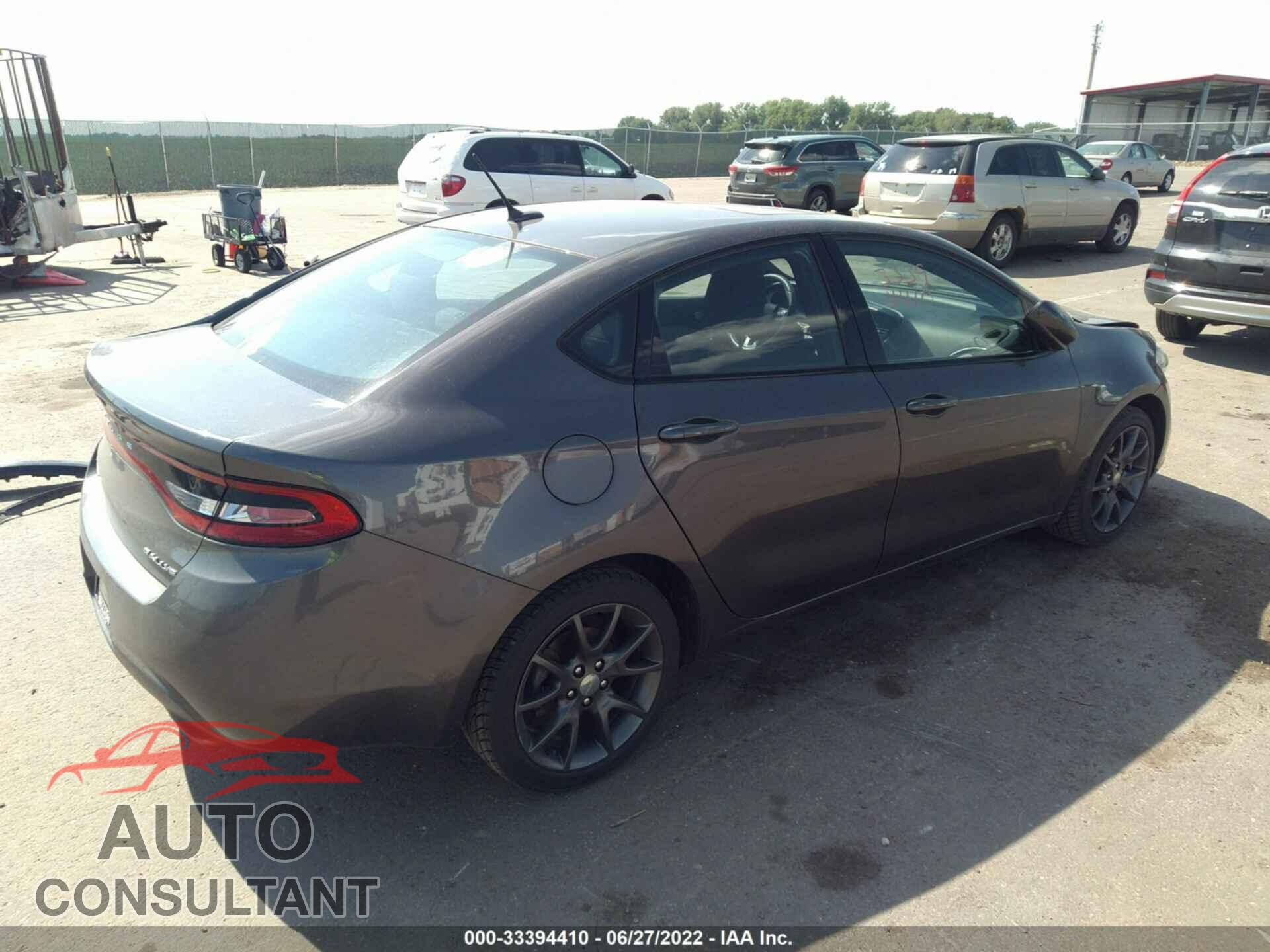 DODGE DART 2016 - 1C3CDFBB0GD680587