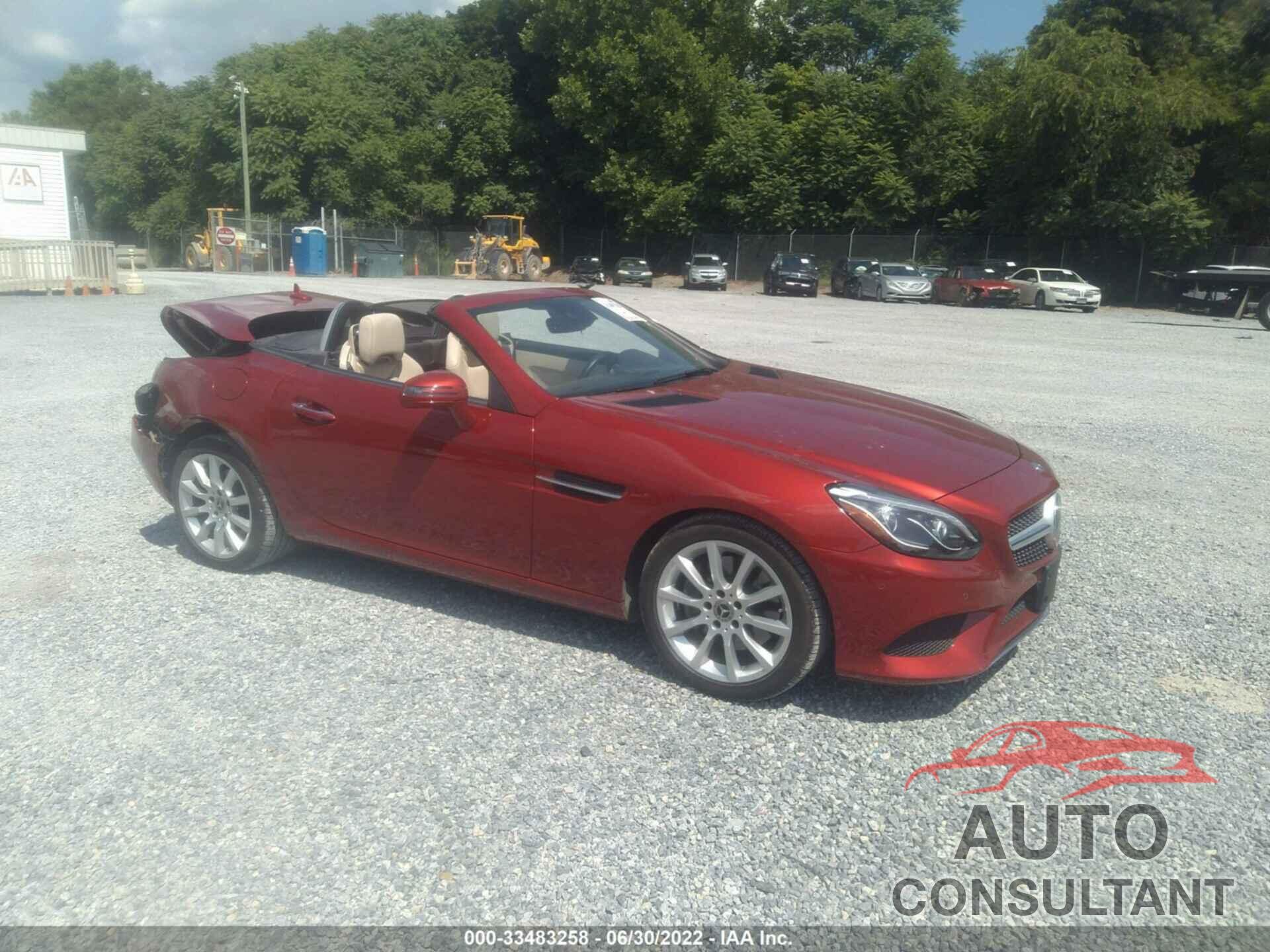 MERCEDES-BENZ SLC 2018 - WDDPK3JA1JF151130