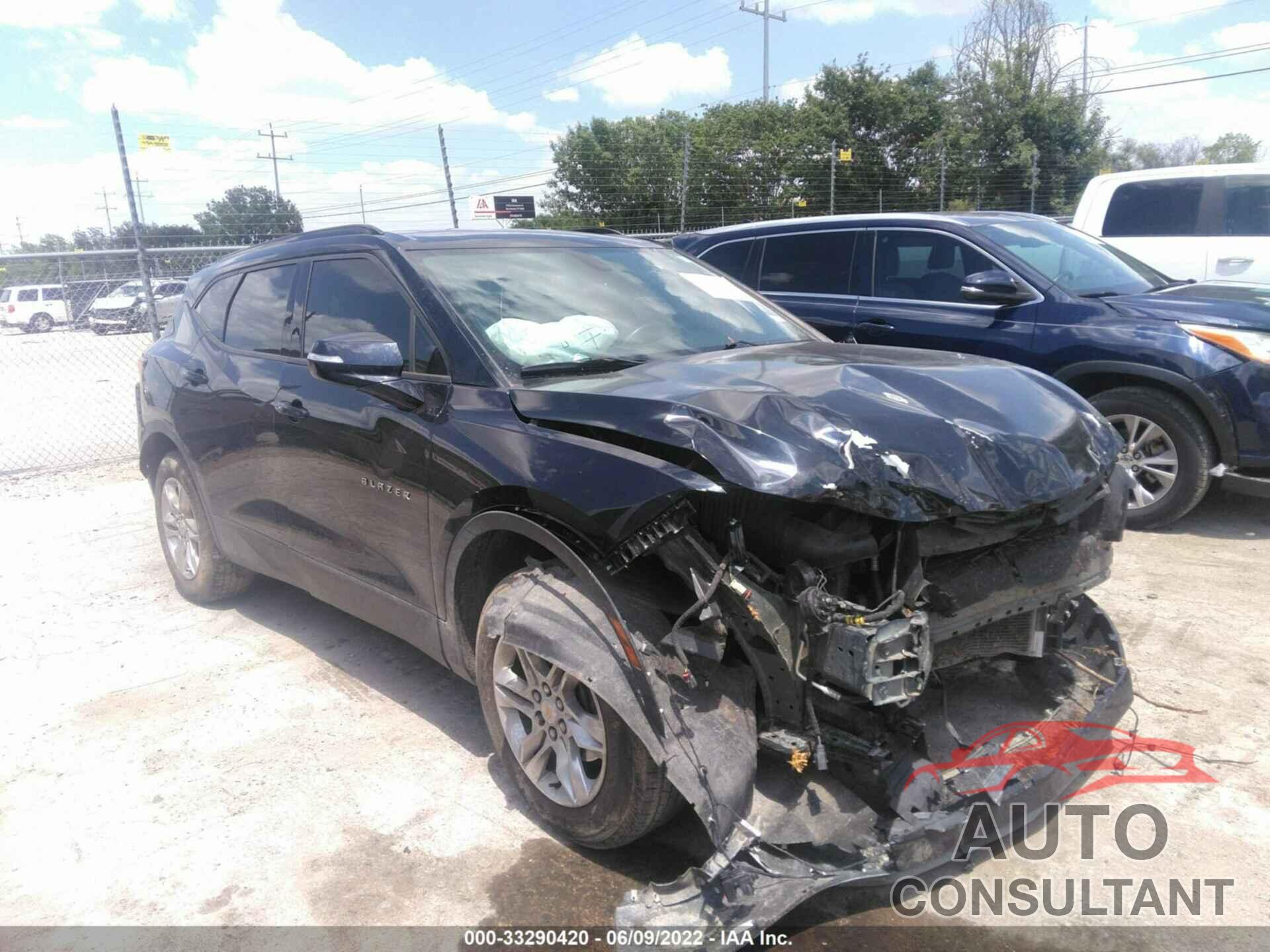 CHEVROLET BLAZER 2020 - 3GNKBBRA1LS578719