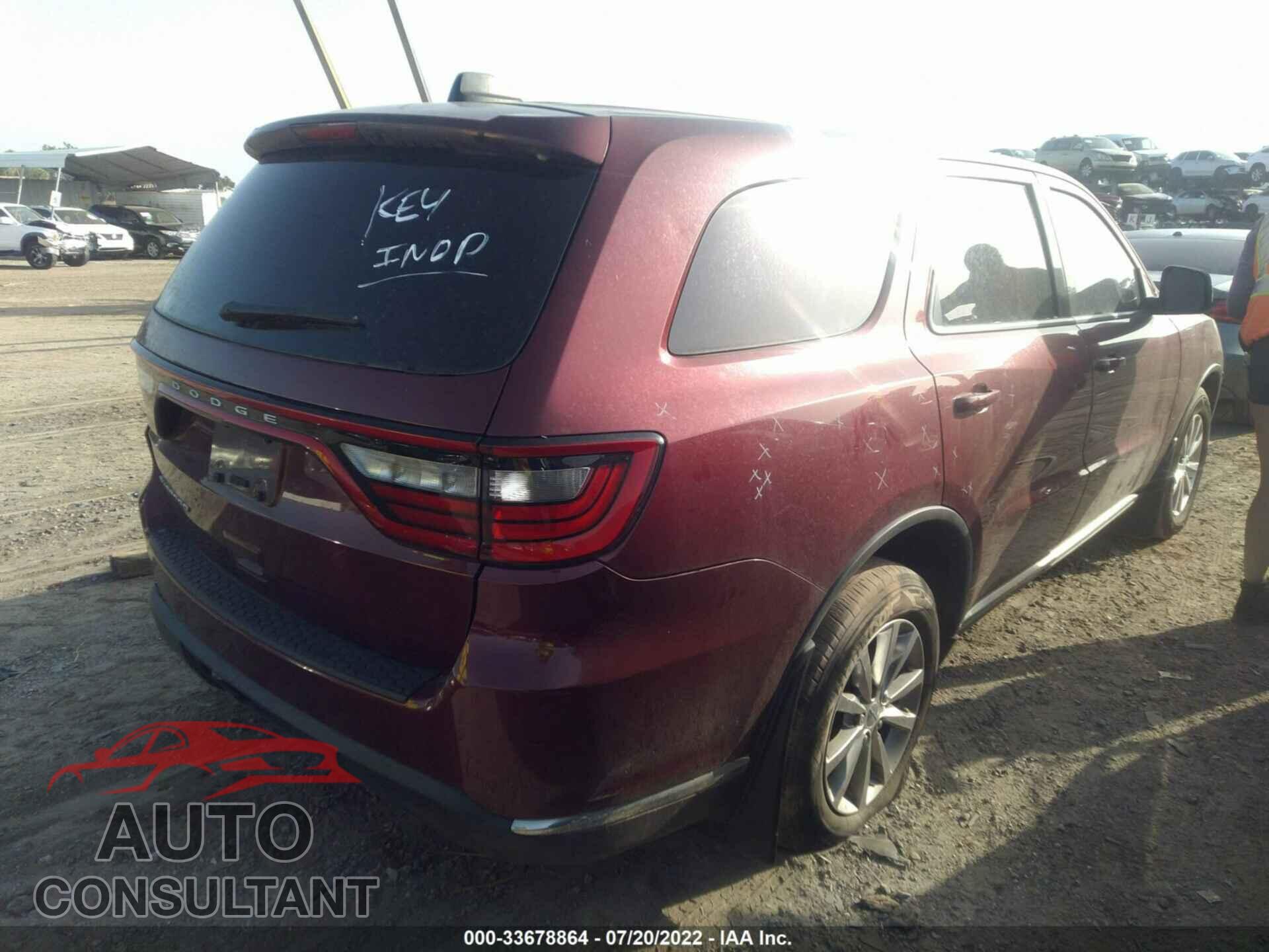 DODGE DURANGO 2017 - 1C4RDHAG6HC944840