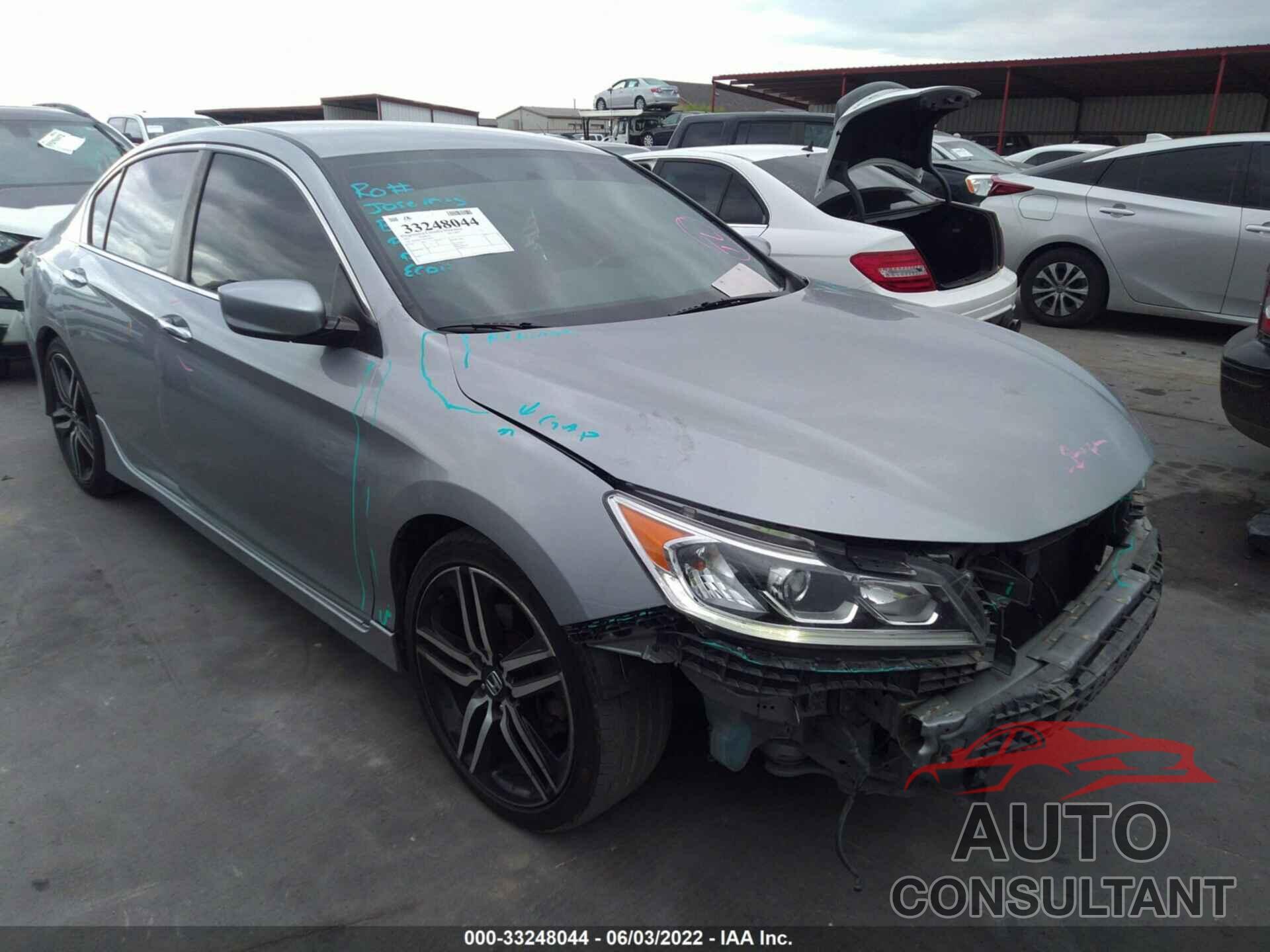 HONDA ACCORD SEDAN 2017 - 1HGCR2F53HA234822