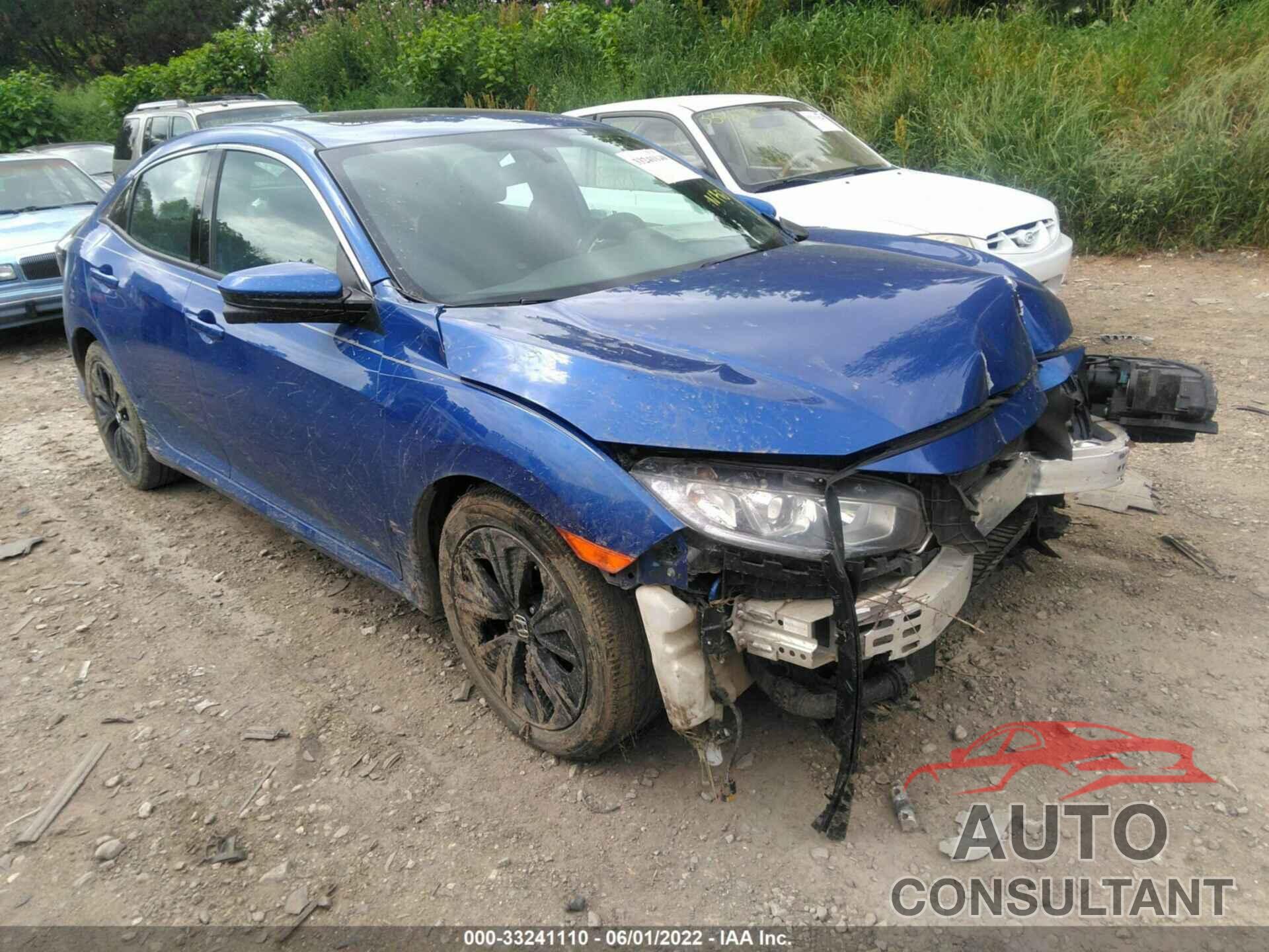 HONDA CIVIC HATCHBACK 2017 - SHHFK7H55HU200641