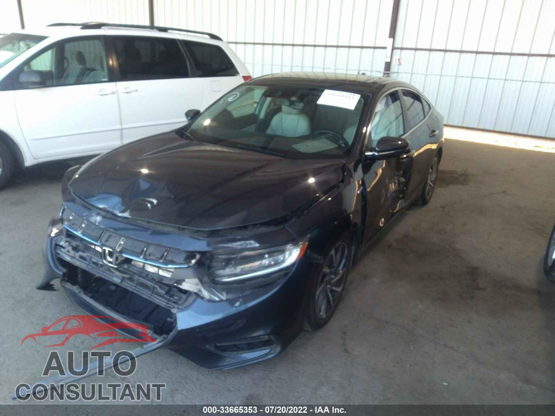 HONDA INSIGHT 2019 - 19XZE4F97KE008564