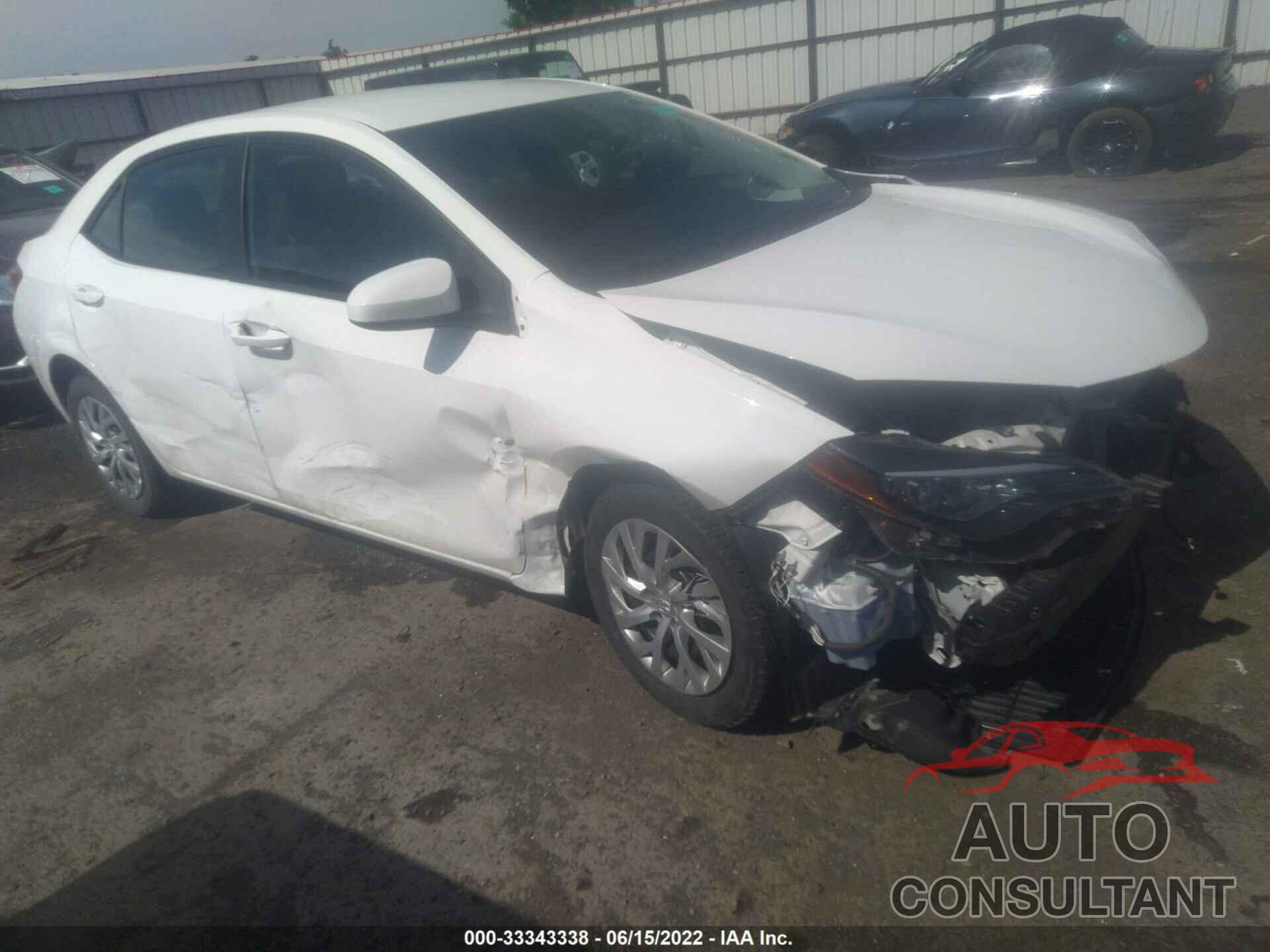 TOYOTA COROLLA 2018 - 2T1BURHE5JC088729