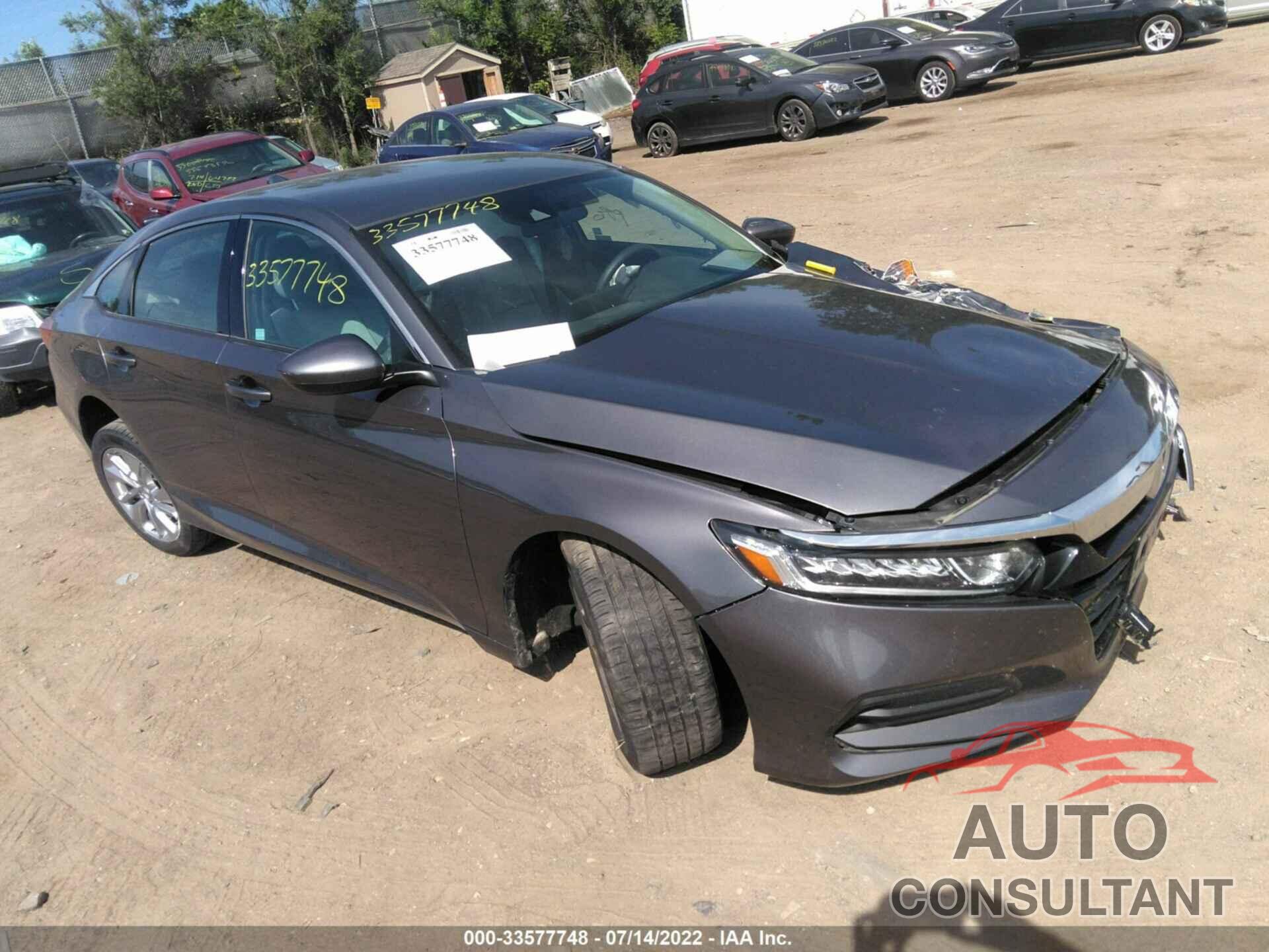 HONDA ACCORD SEDAN 2018 - 1HGCV1F1XJA169640