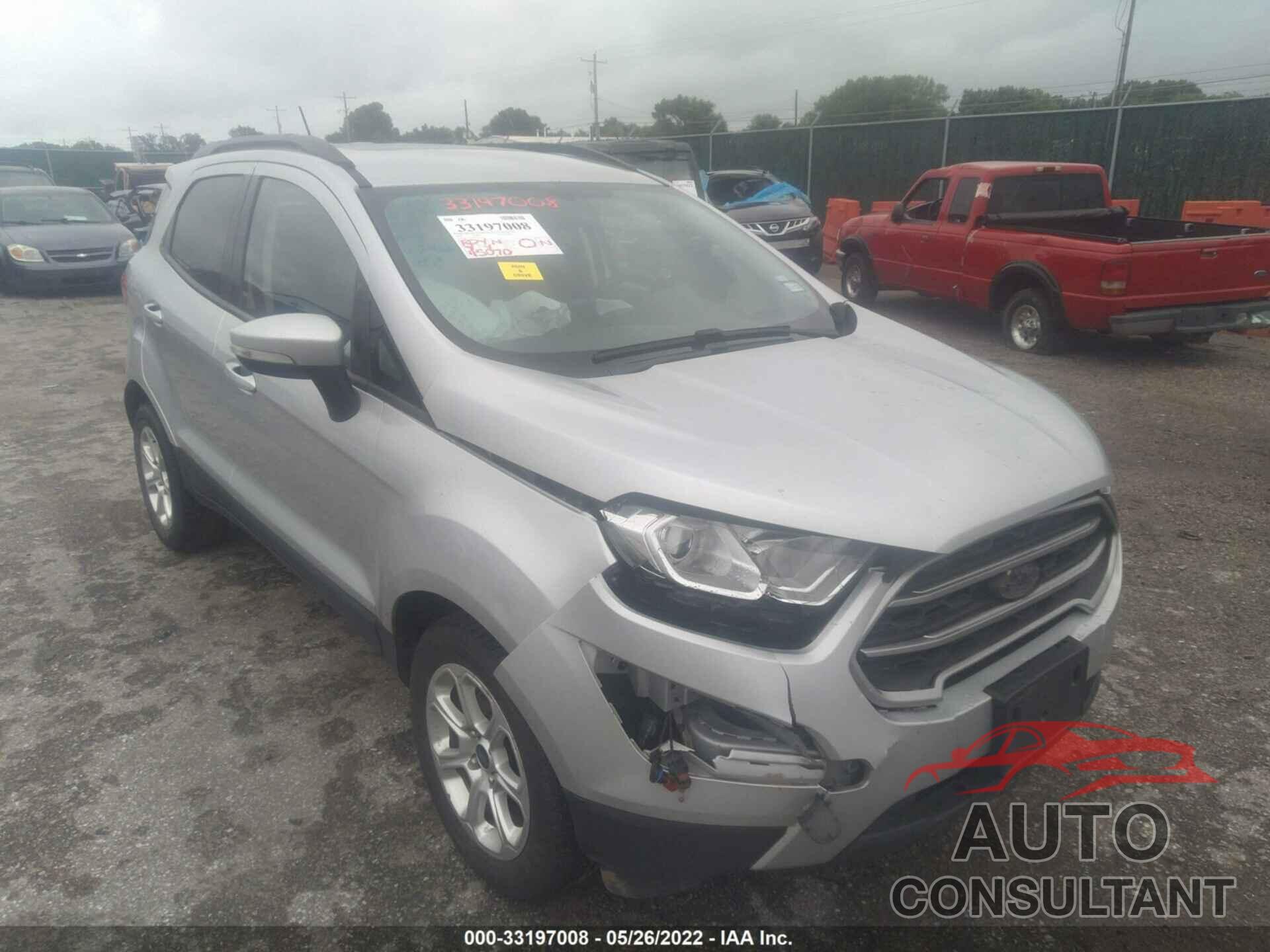 FORD ECOSPORT 2020 - MAJ3S2GE9LC342656