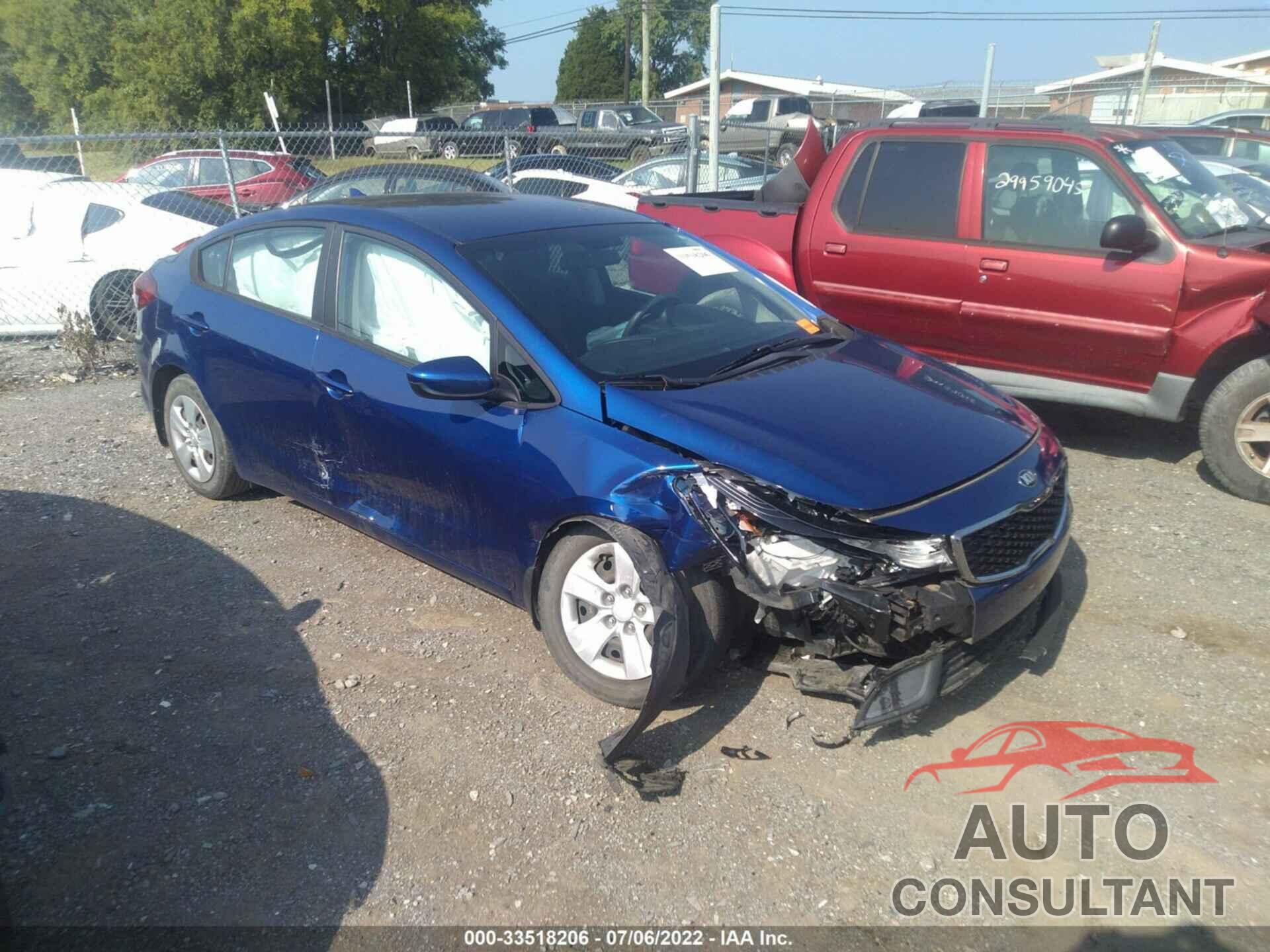 KIA FORTE 2017 - 3KPFL4A79HE068384