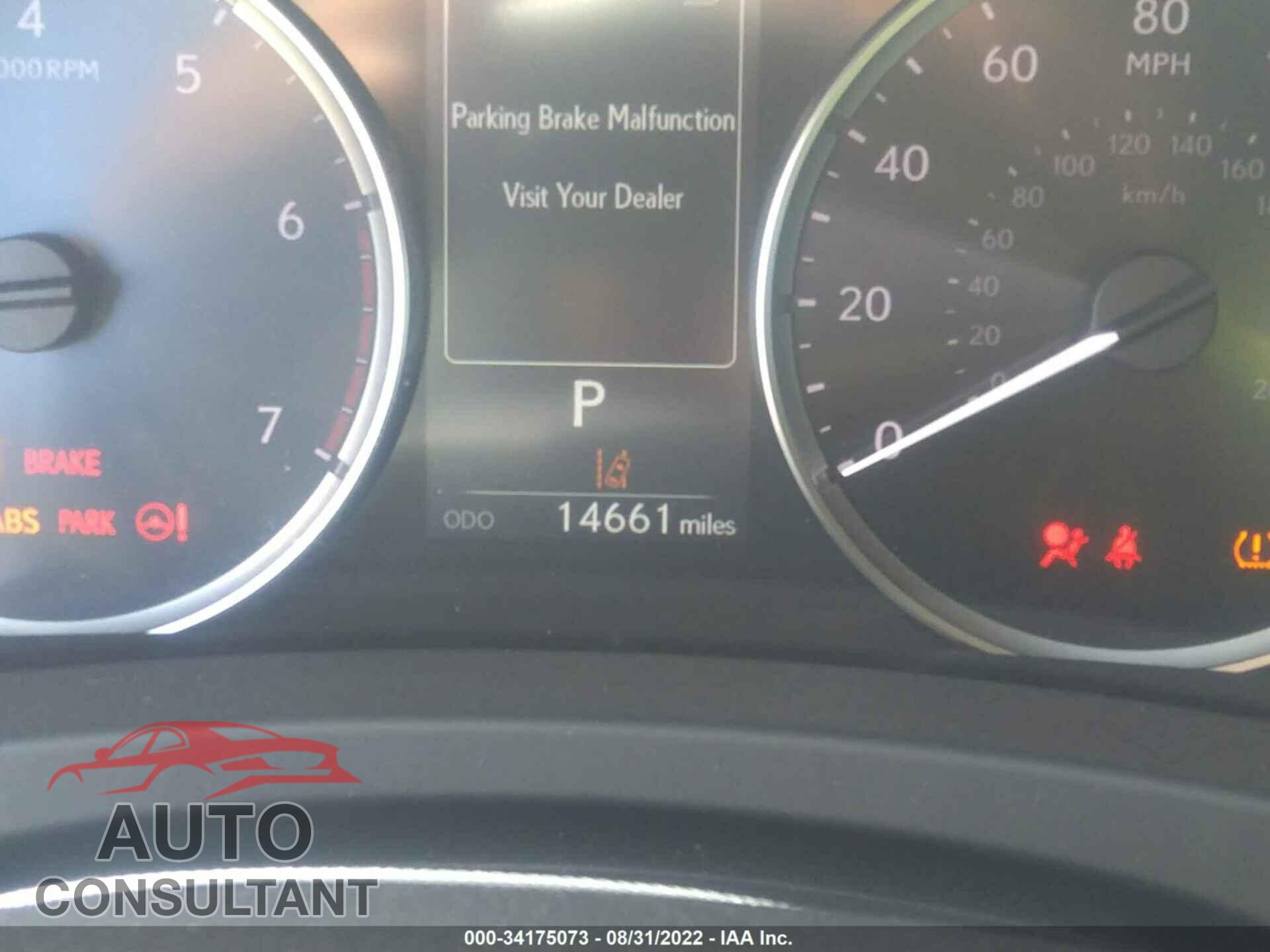 LEXUS IS 2021 - JTHCA1D29M5116297