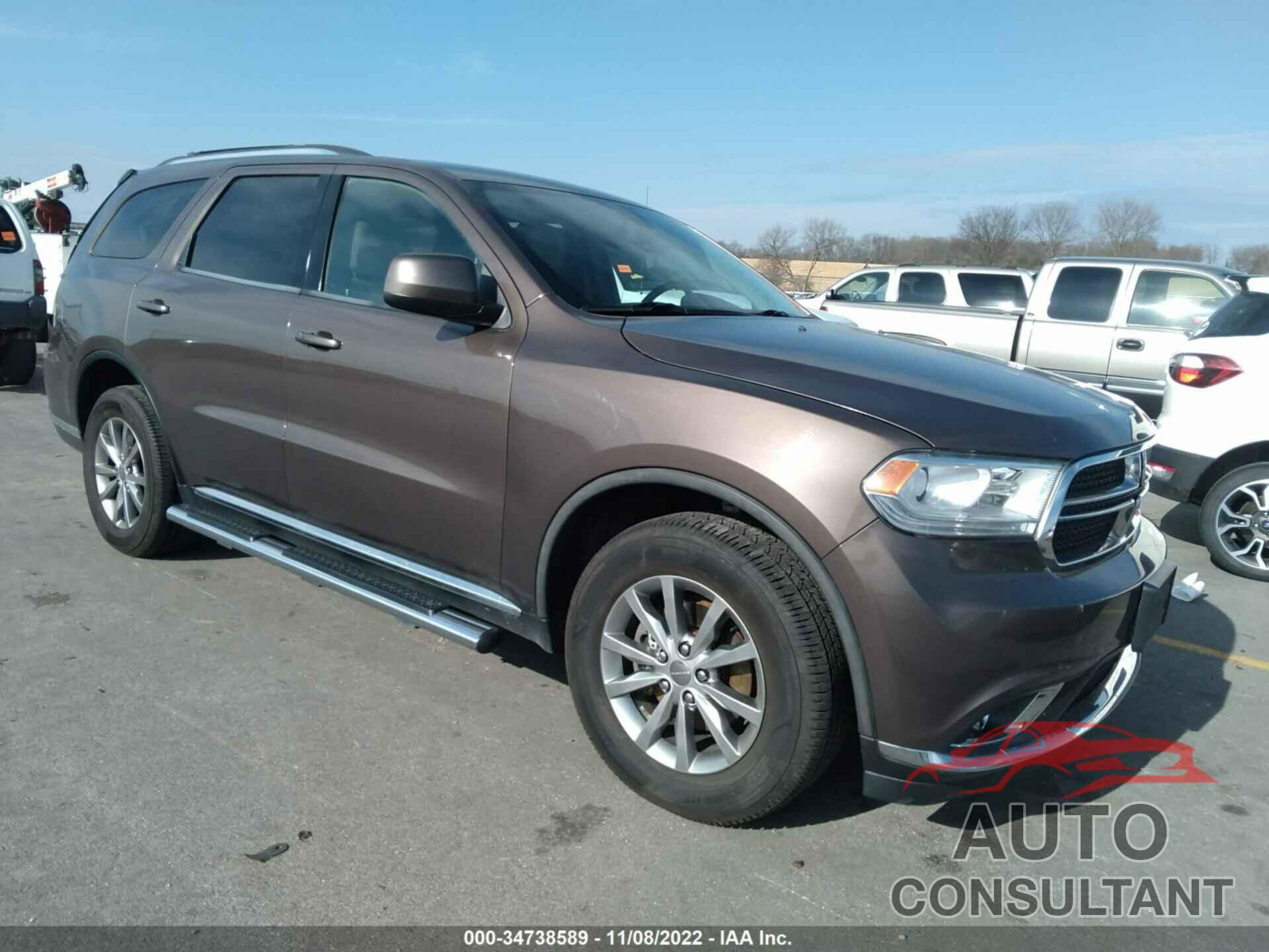 DODGE DURANGO 2017 - 1C4RDJAG0HC860374