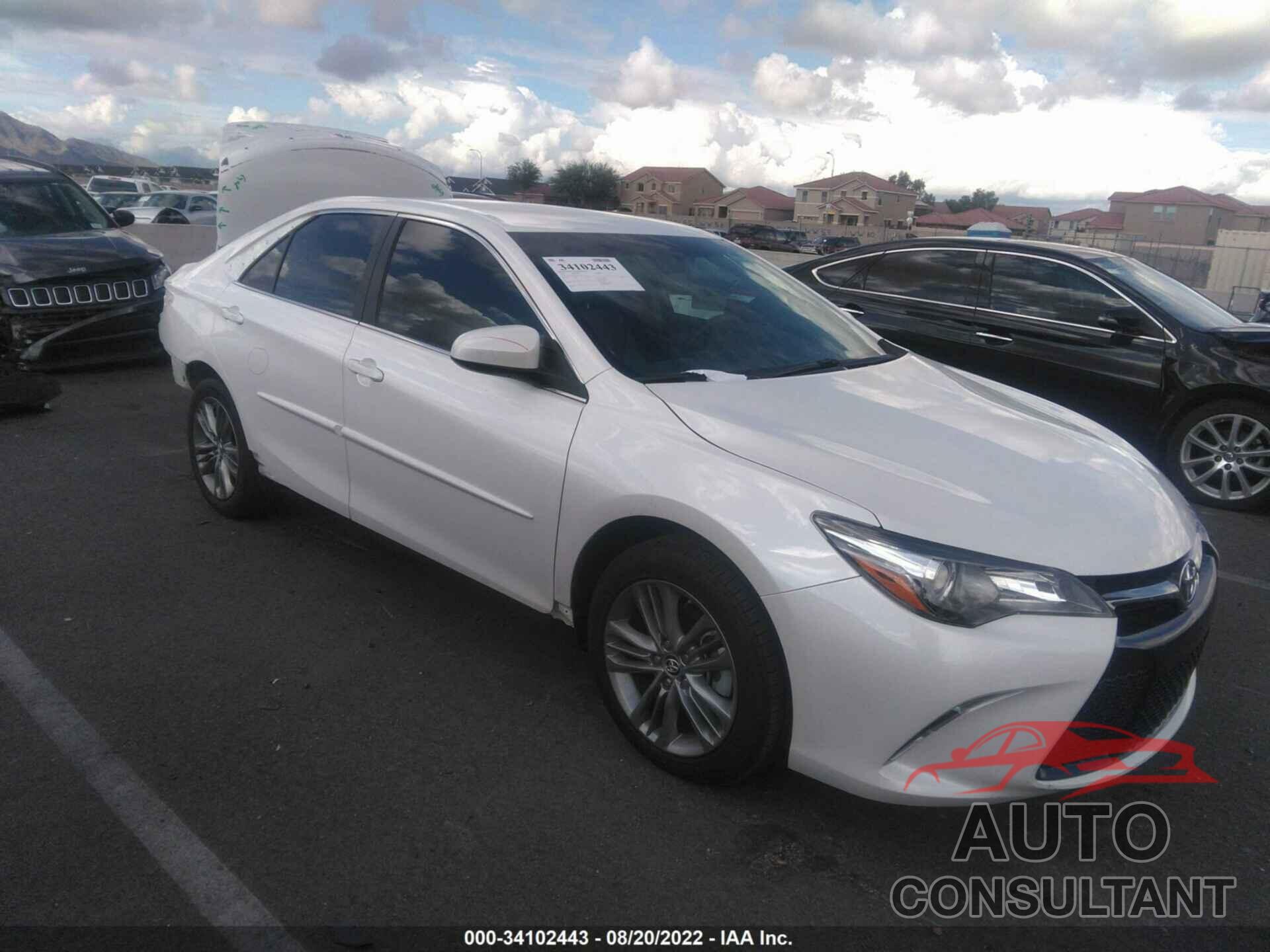 TOYOTA CAMRY 2016 - 4T1BF1FK9GU117340