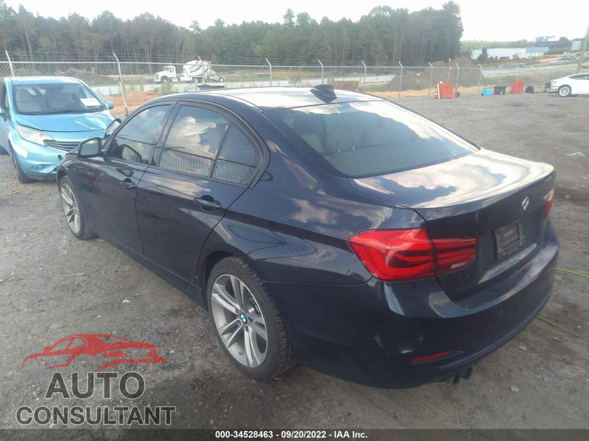 BMW 3 SERIES 2016 - WBA8E9G55GNU28828