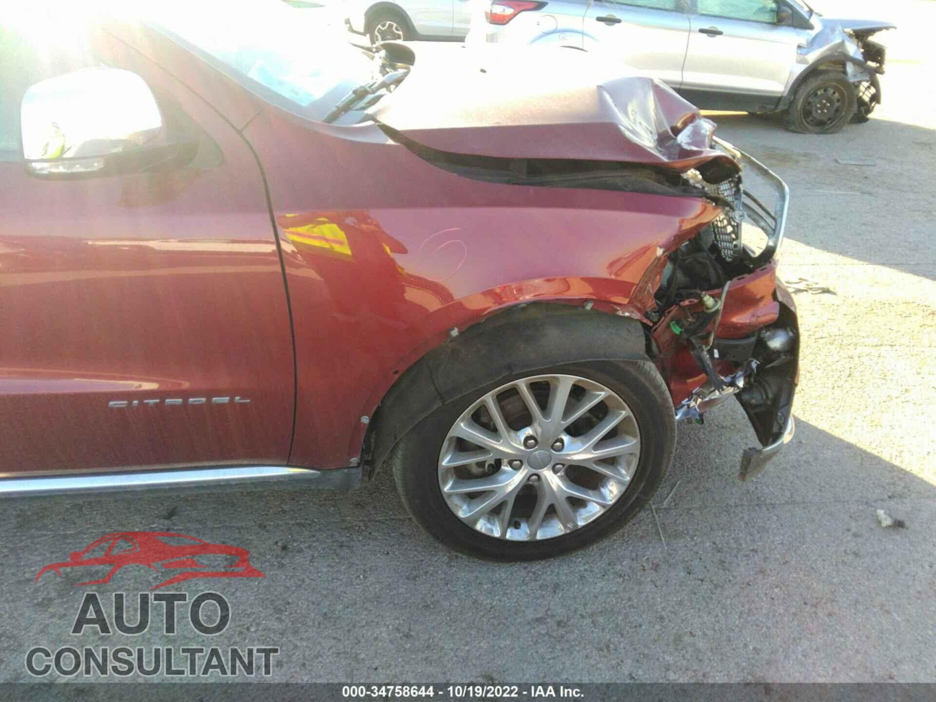 DODGE DURANGO 2015 - 1C4RDHEG4FC194457
