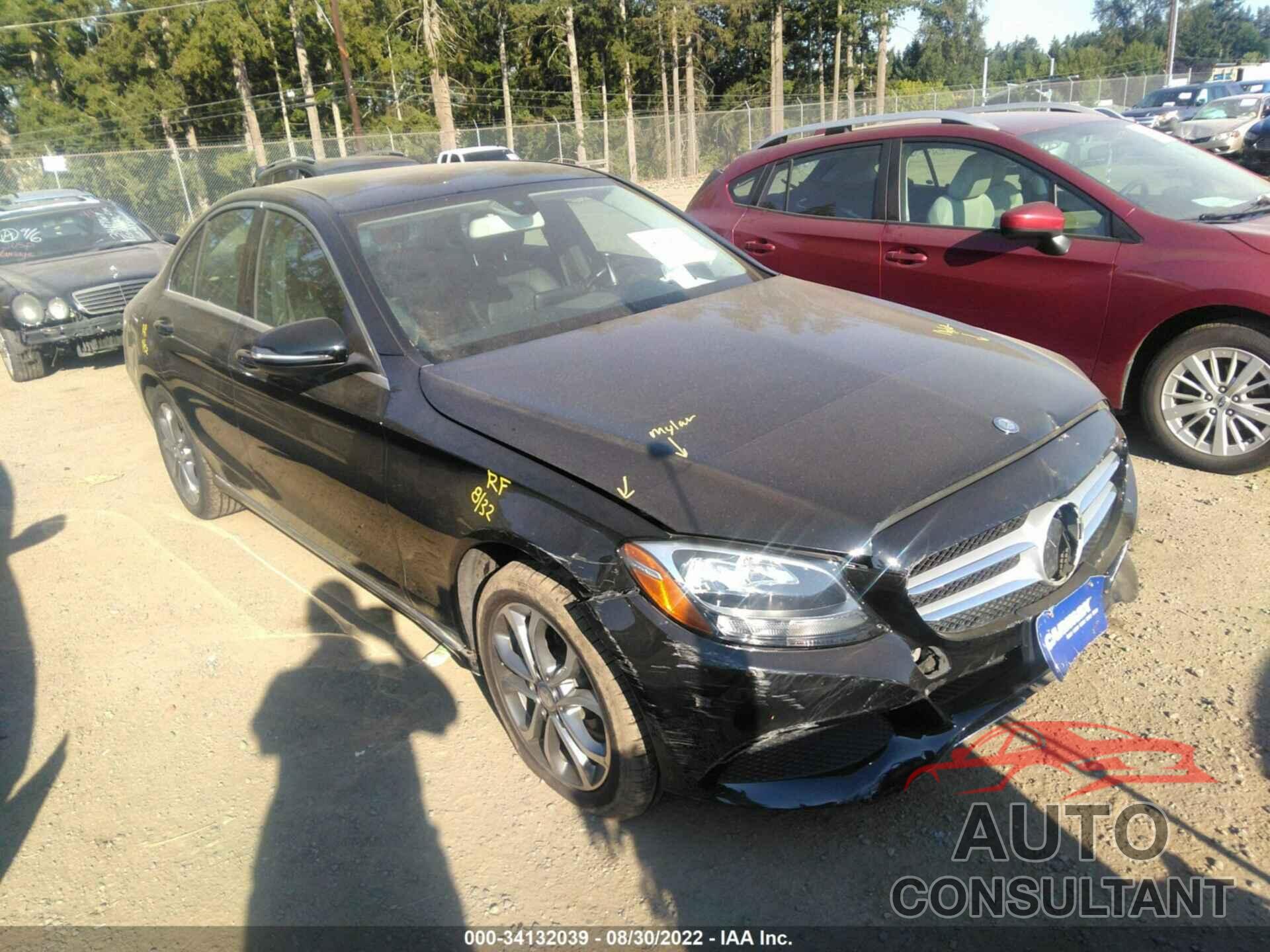 MERCEDES-BENZ C-CLASS 2016 - 55SWF4KB7GU176553