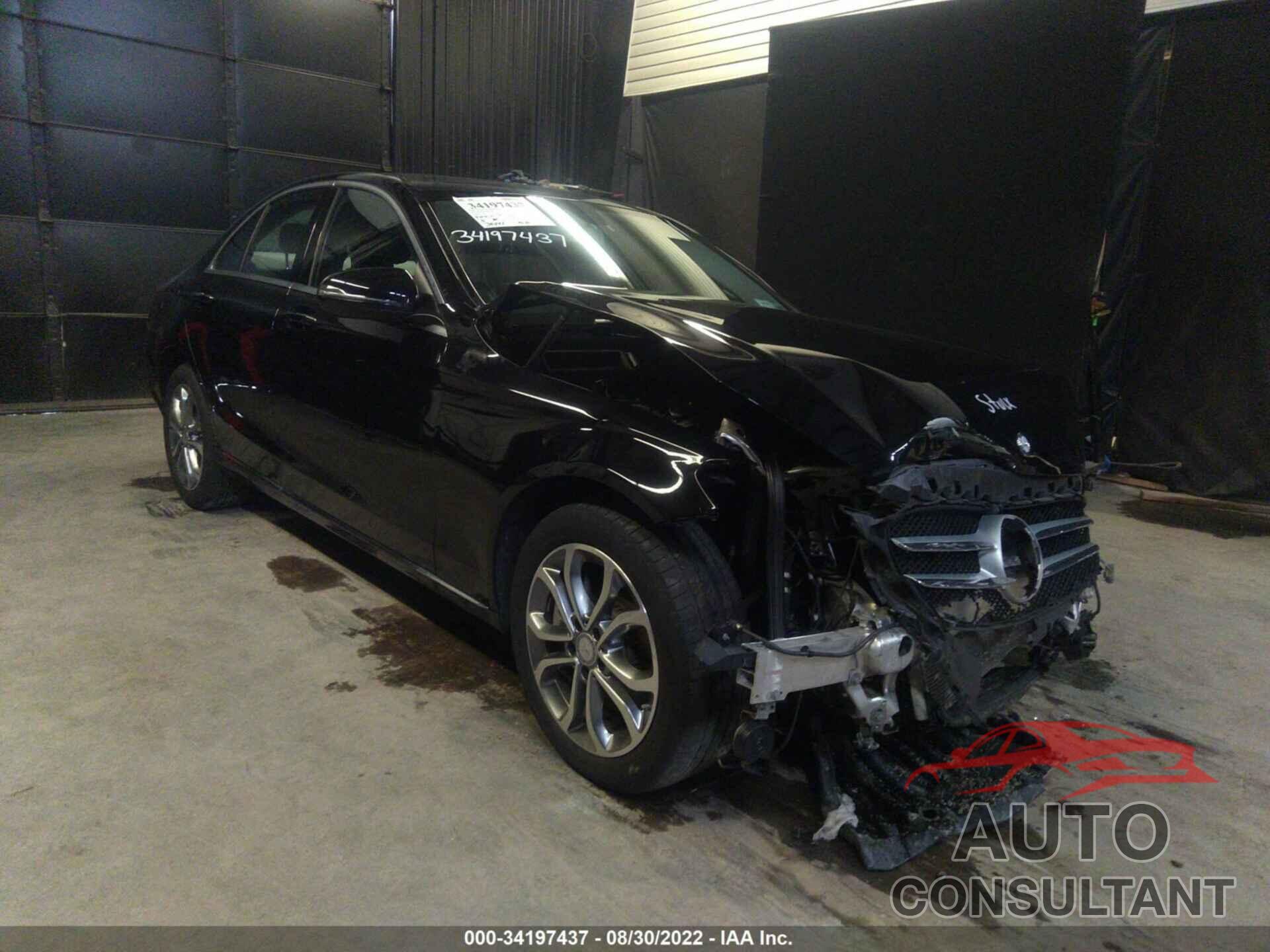 MERCEDES-BENZ C-CLASS 2016 - 55SWF4KBXGU167734