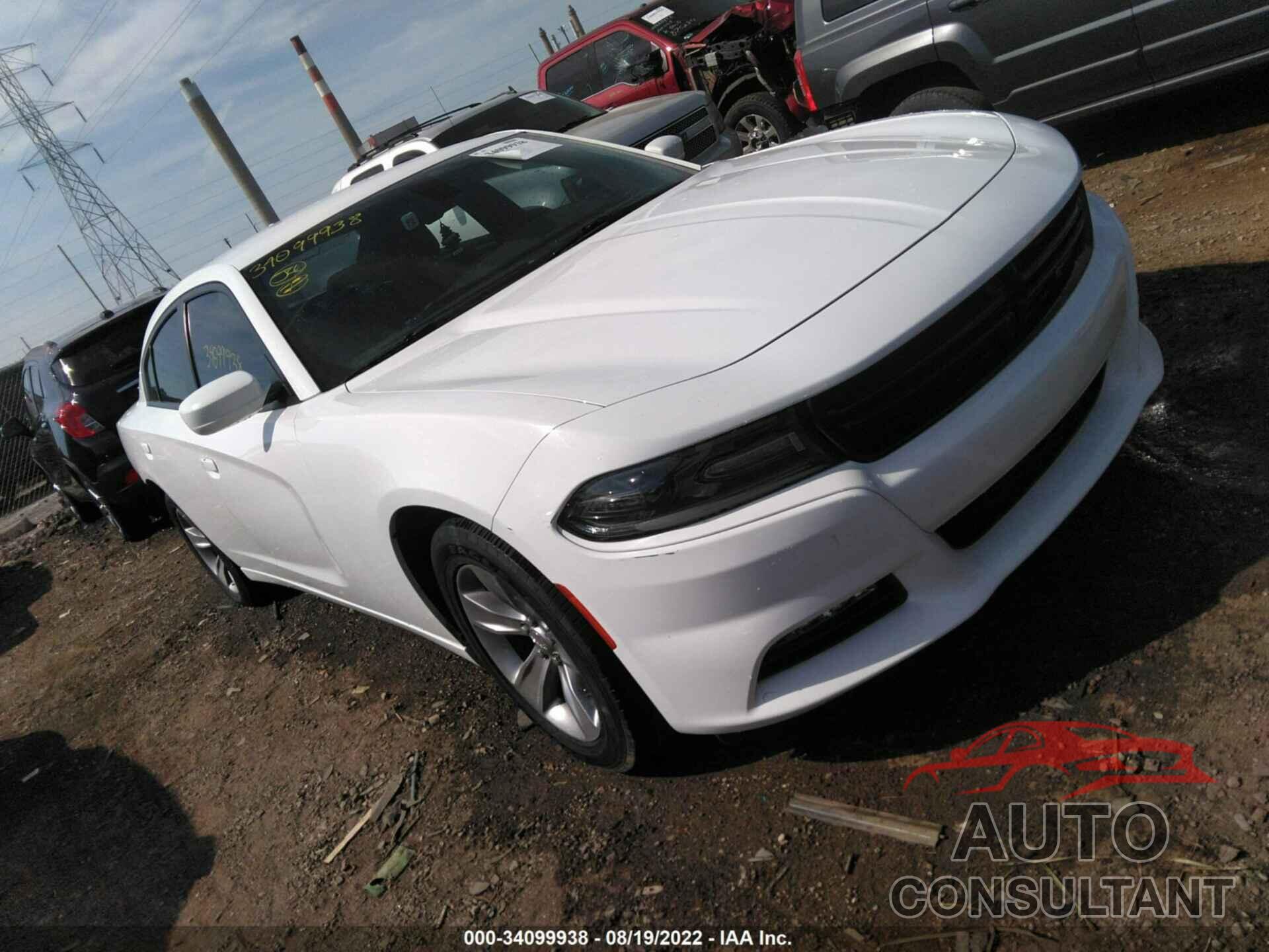 DODGE CHARGER 2016 - 2C3CDXHG9GH204138