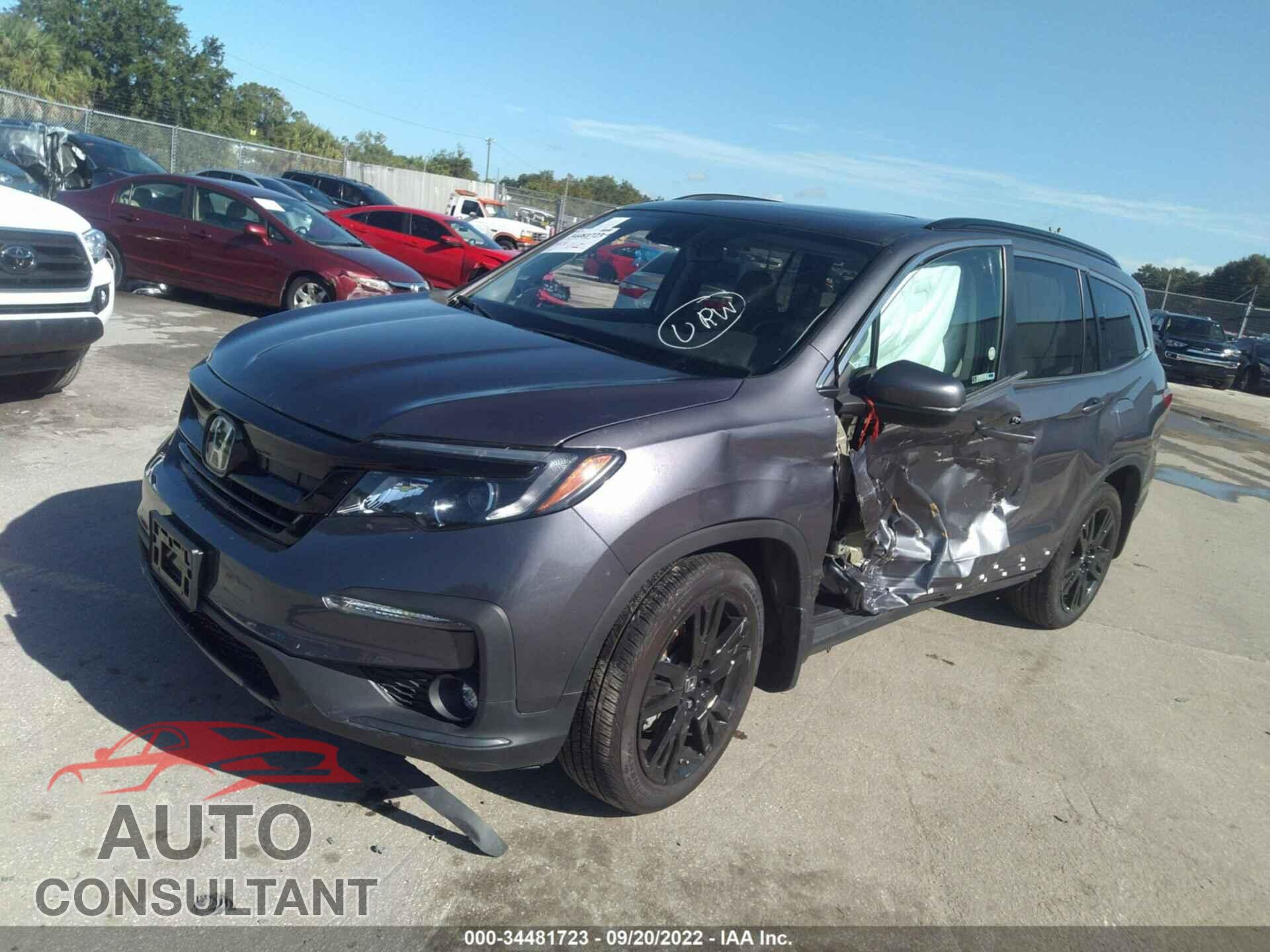 HONDA PILOT 2021 - 5FNYF5H26MB045312