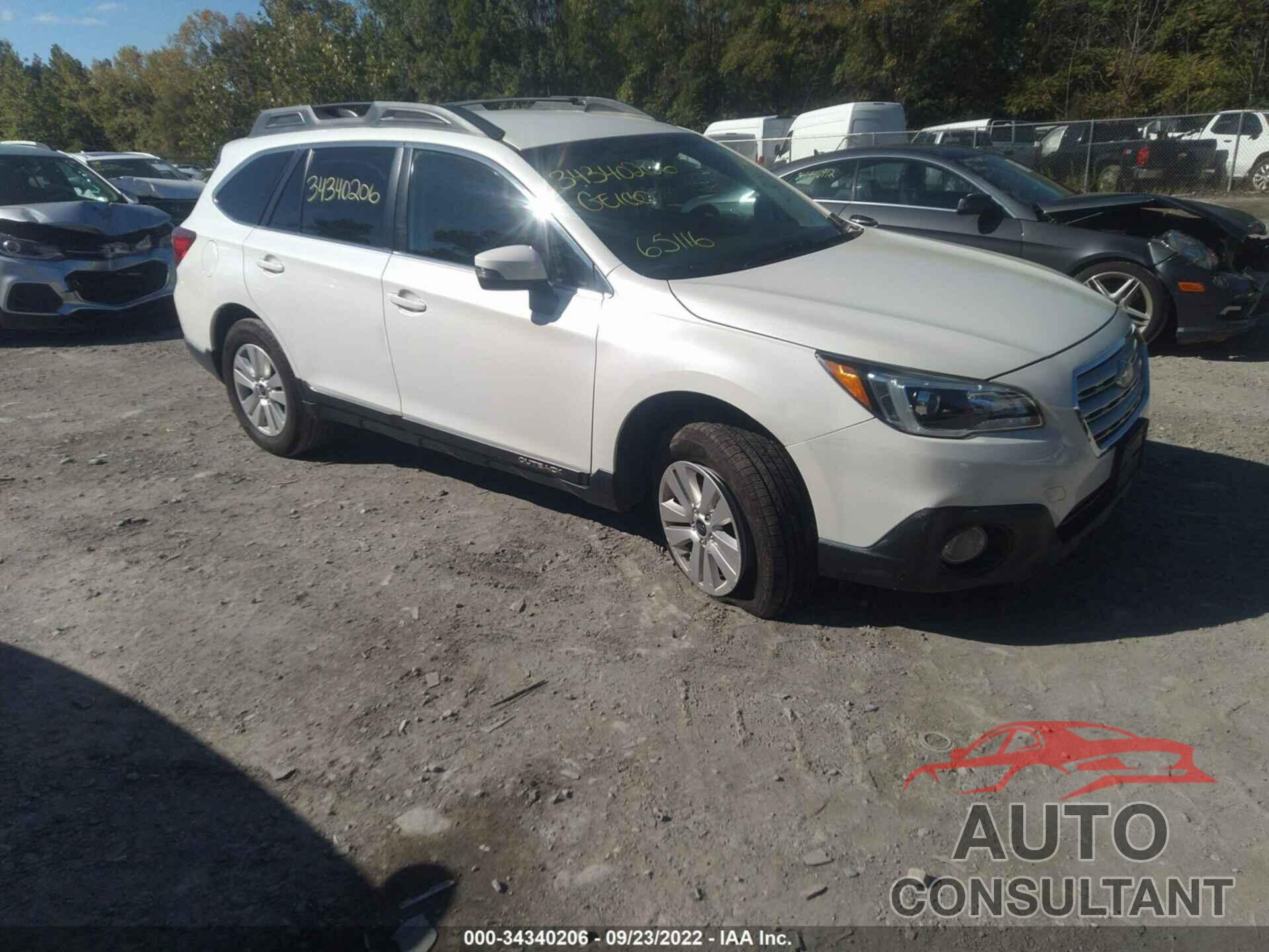 SUBARU OUTBACK 2017 - 4S4BSAFC0H3294418
