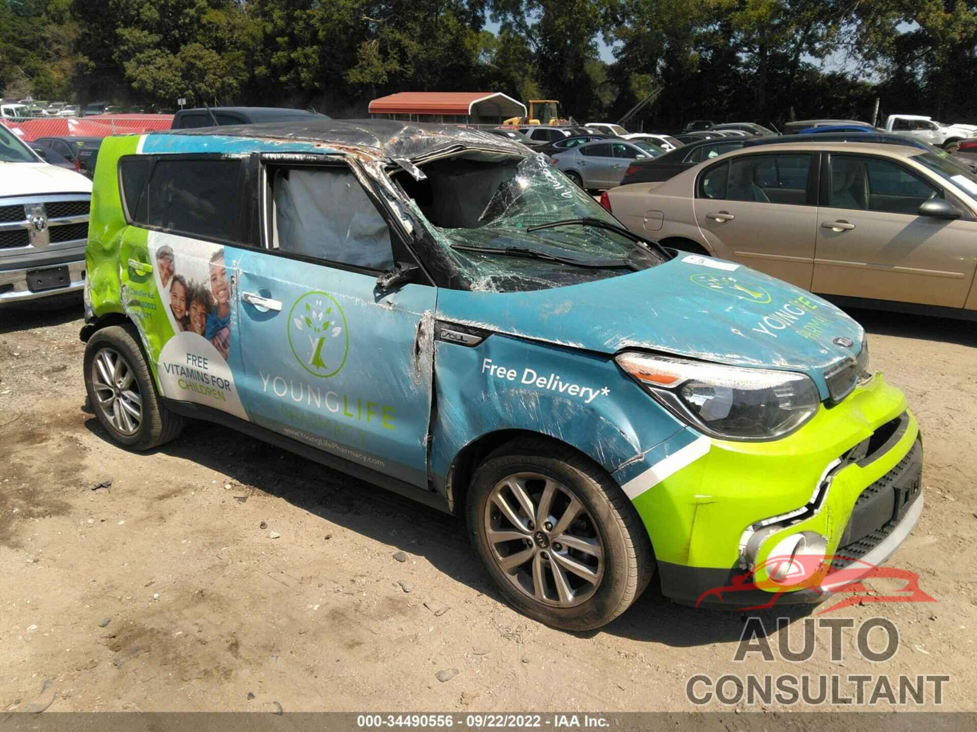 KIA SOUL 2019 - KNDJP3A50K7691133