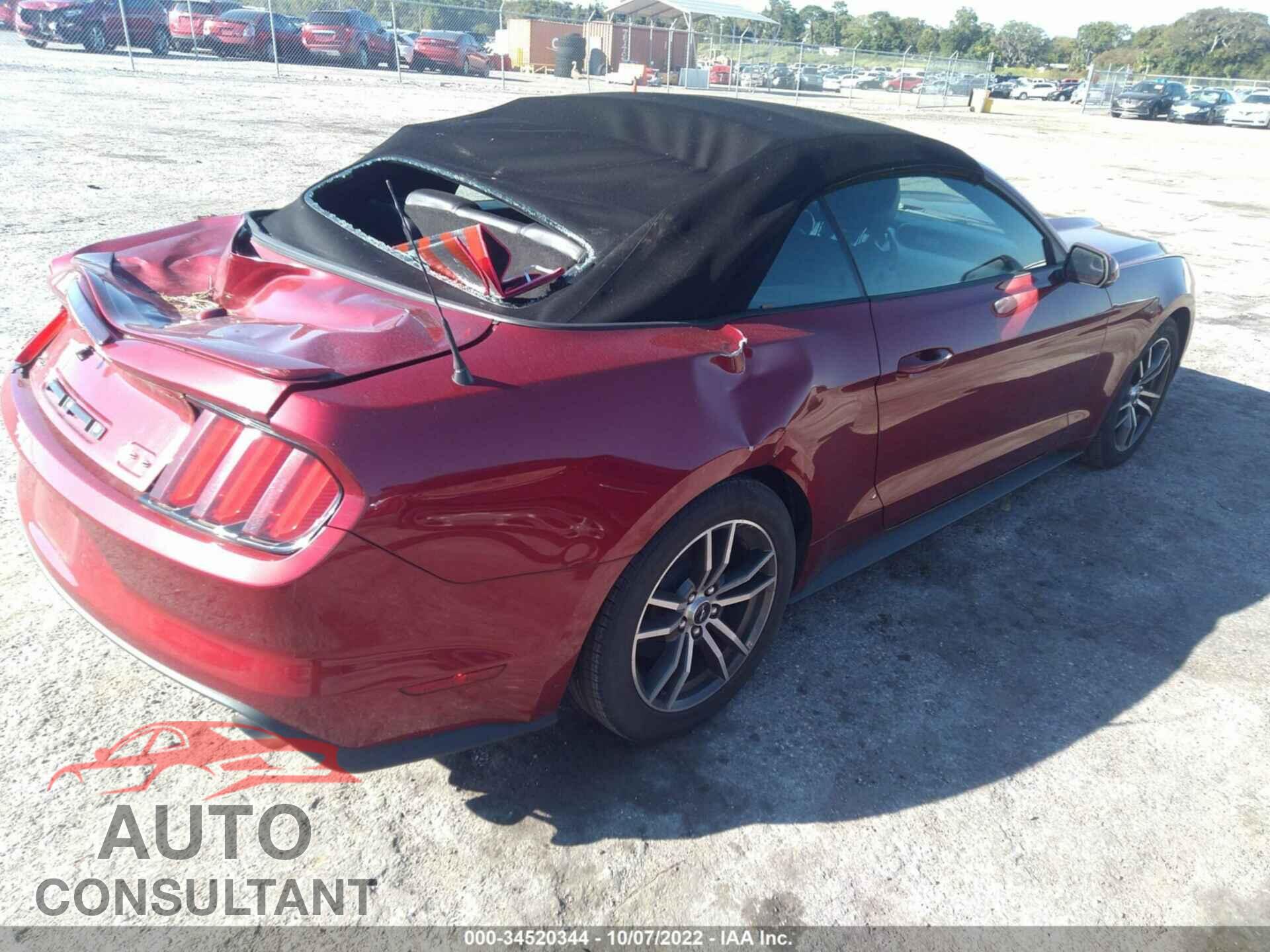 FORD MUSTANG 2017 - 1FATP8UH2H5254580