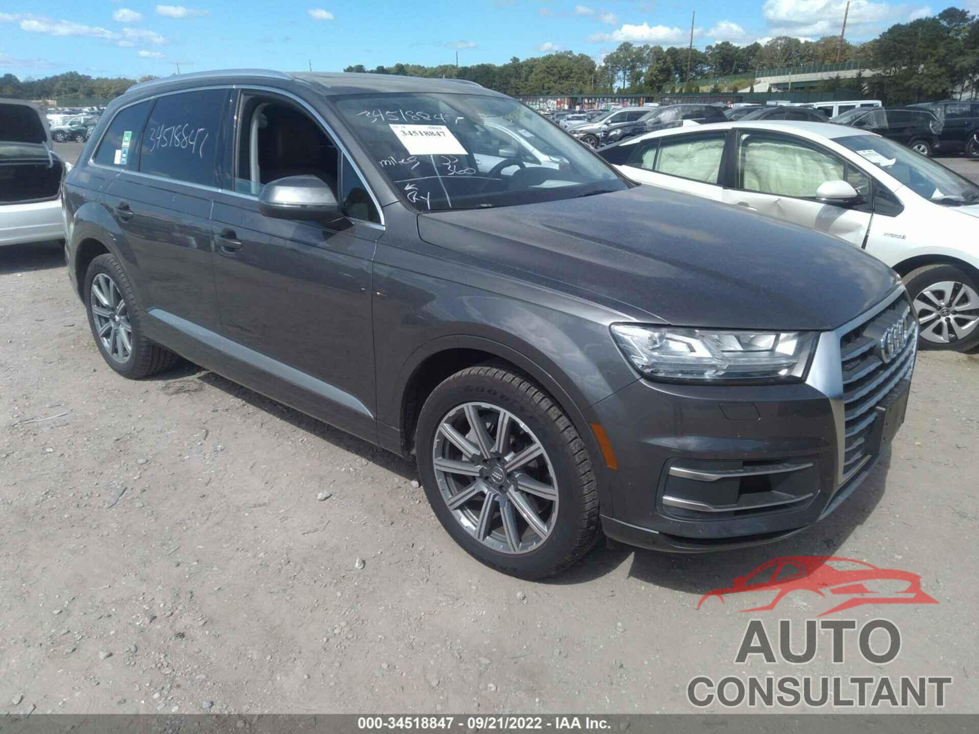 AUDI Q7 2018 - WA1LAAF76JD032430