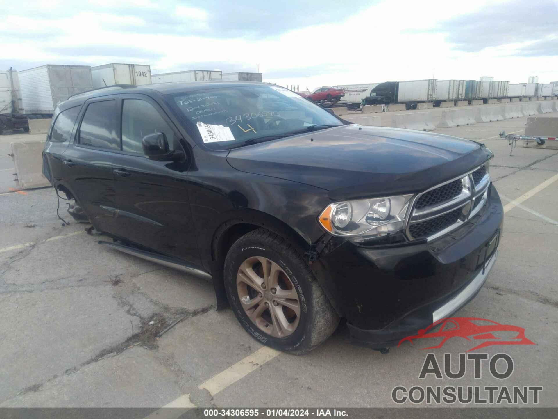 DODGE DURANGO 2011 - 1D4SE4GT4BC593786