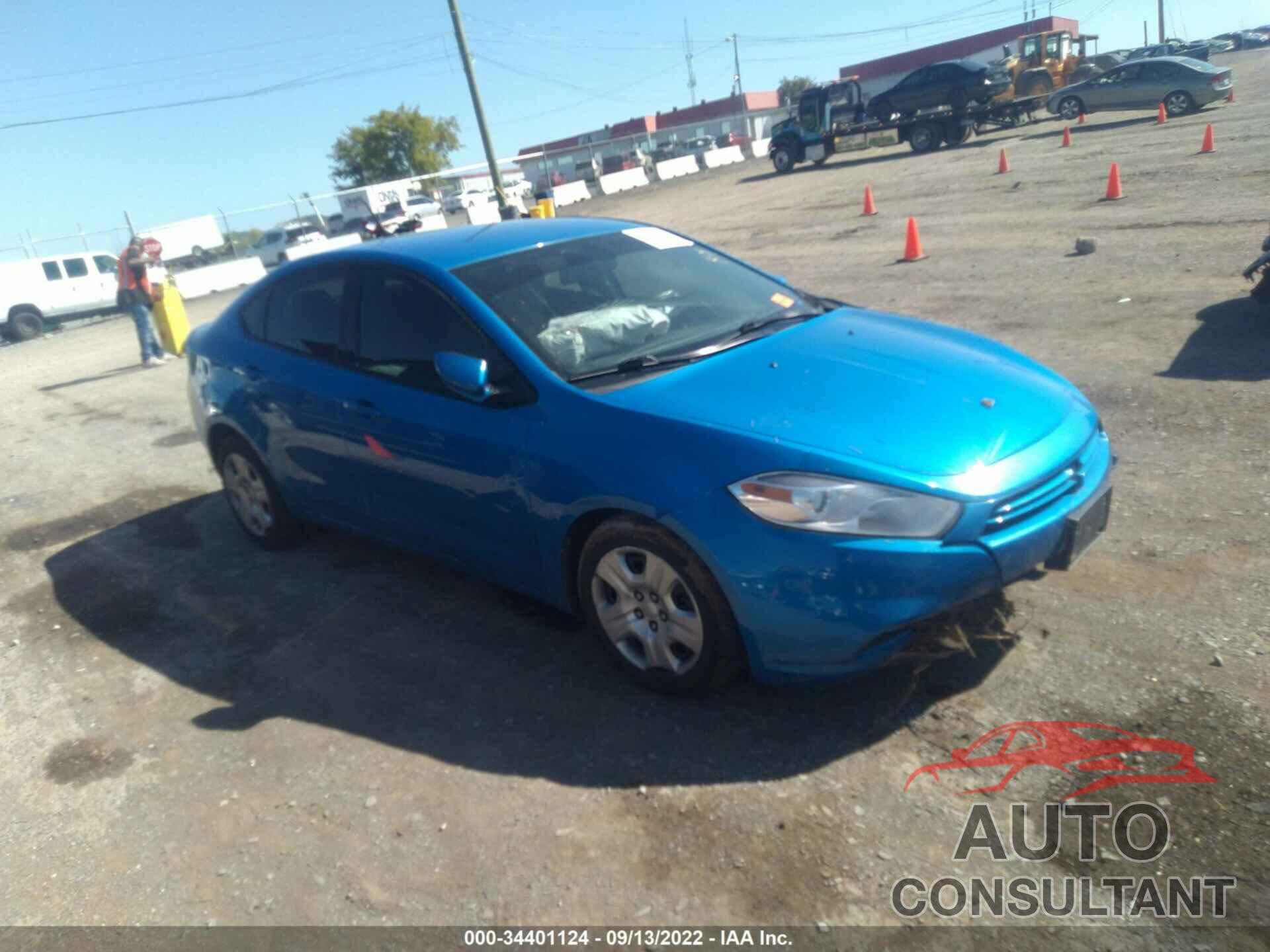 DODGE DART 2016 - 1C3CDFAA1GD539682