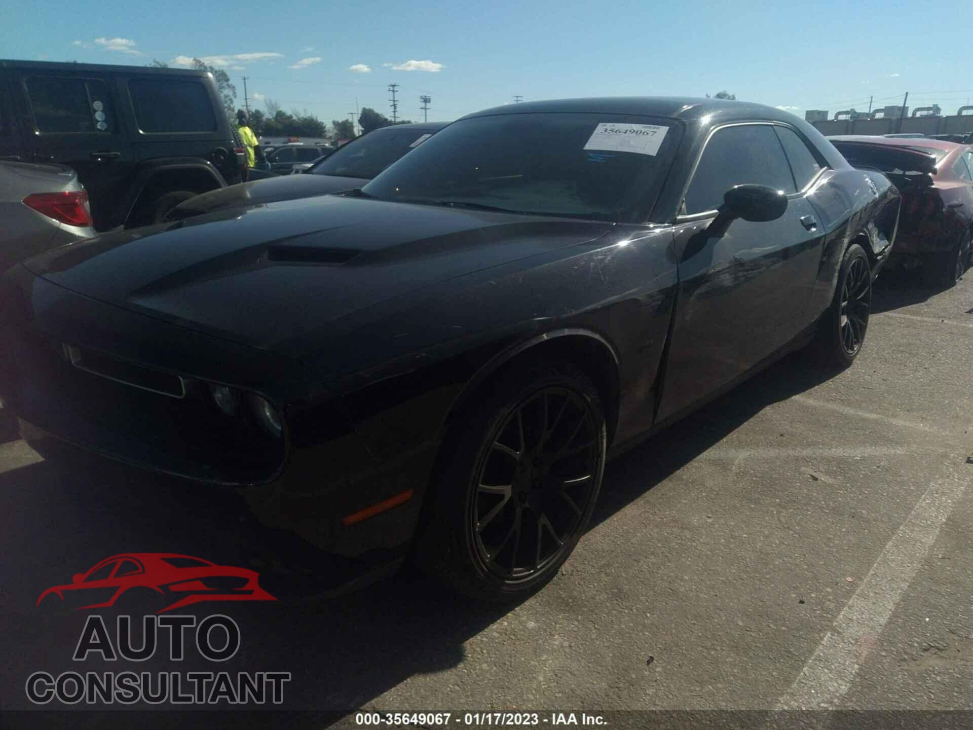 DODGE CHALLENGER 2018 - 2C3CDZAG0JH302875