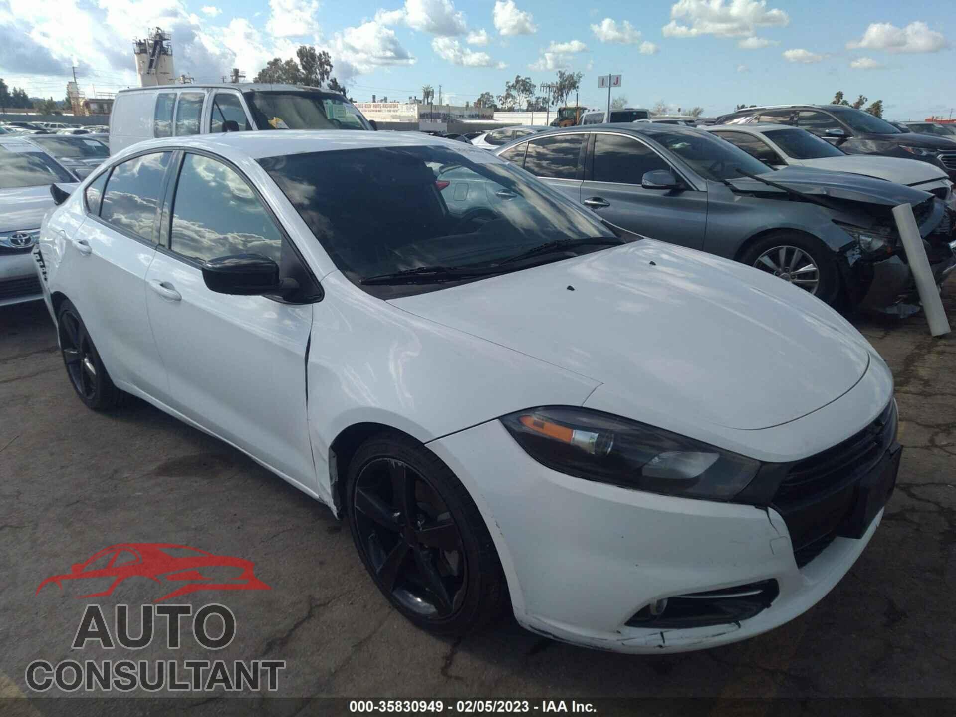 DODGE DART 2014 - 1C3CDFBB5ED803507