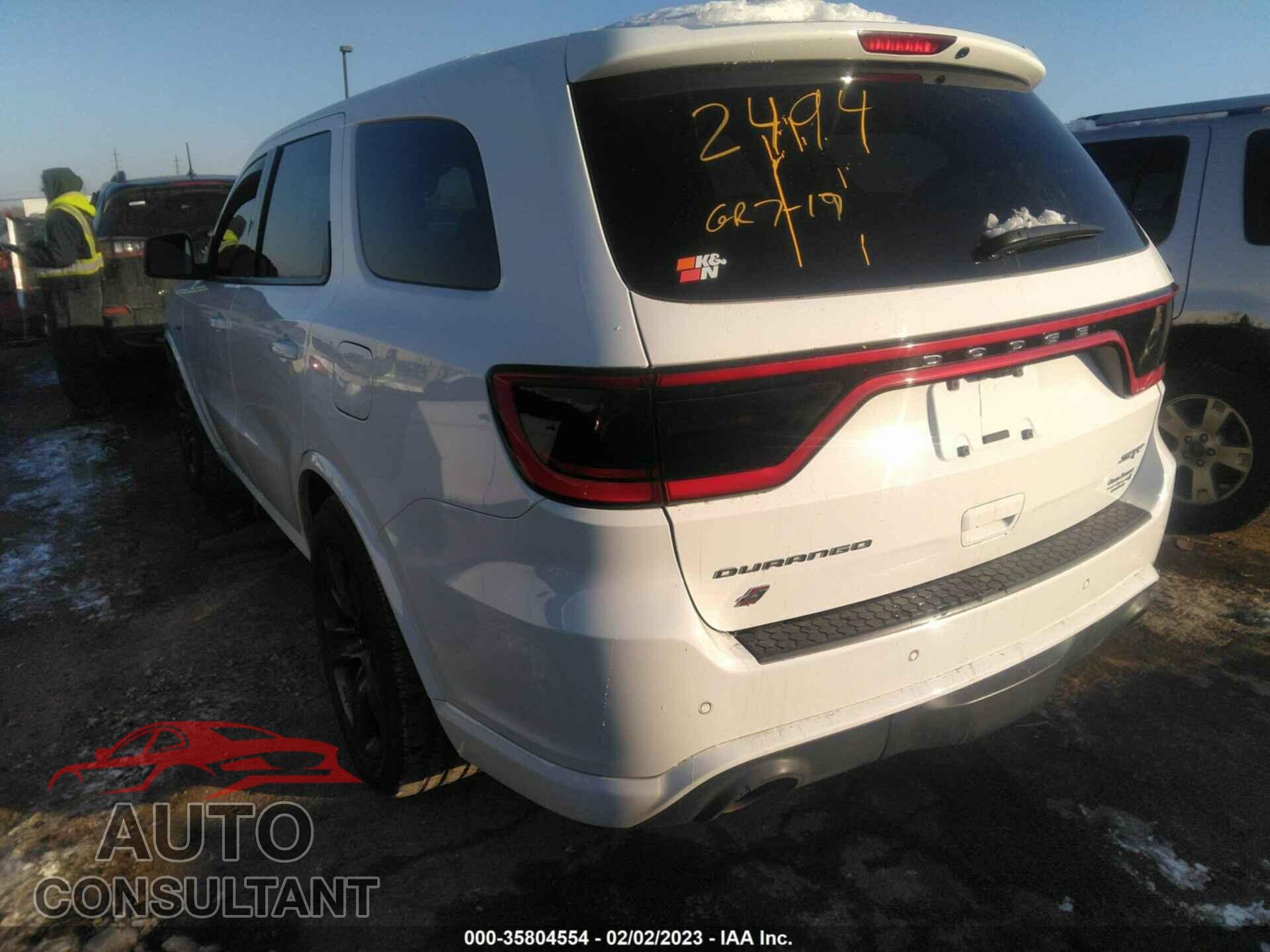 DODGE DURANGO 2018 - 1C4SDJGJ5JC132494