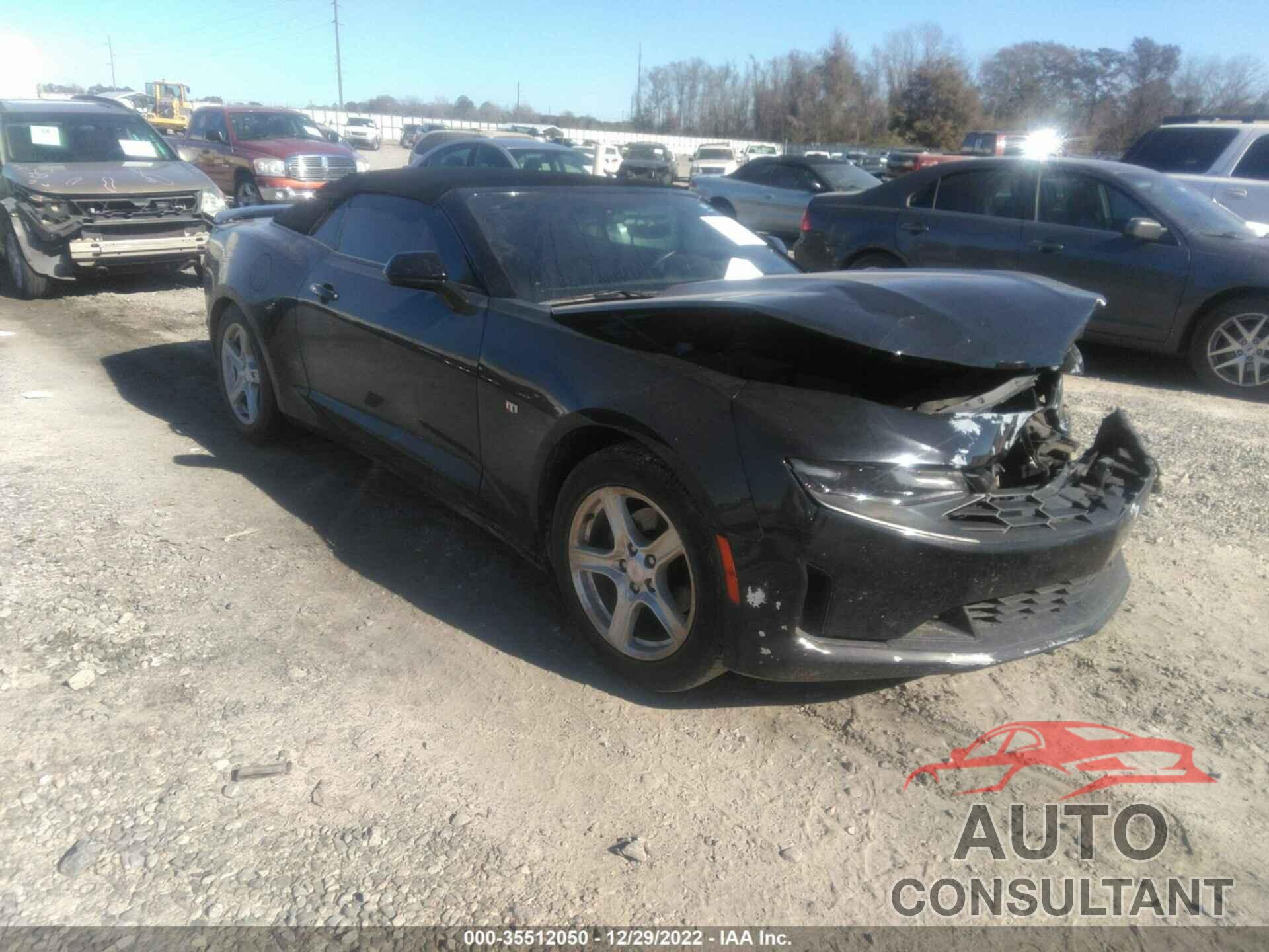 CHEVROLET CAMARO 2019 - 1G1FB3DSXK0128372