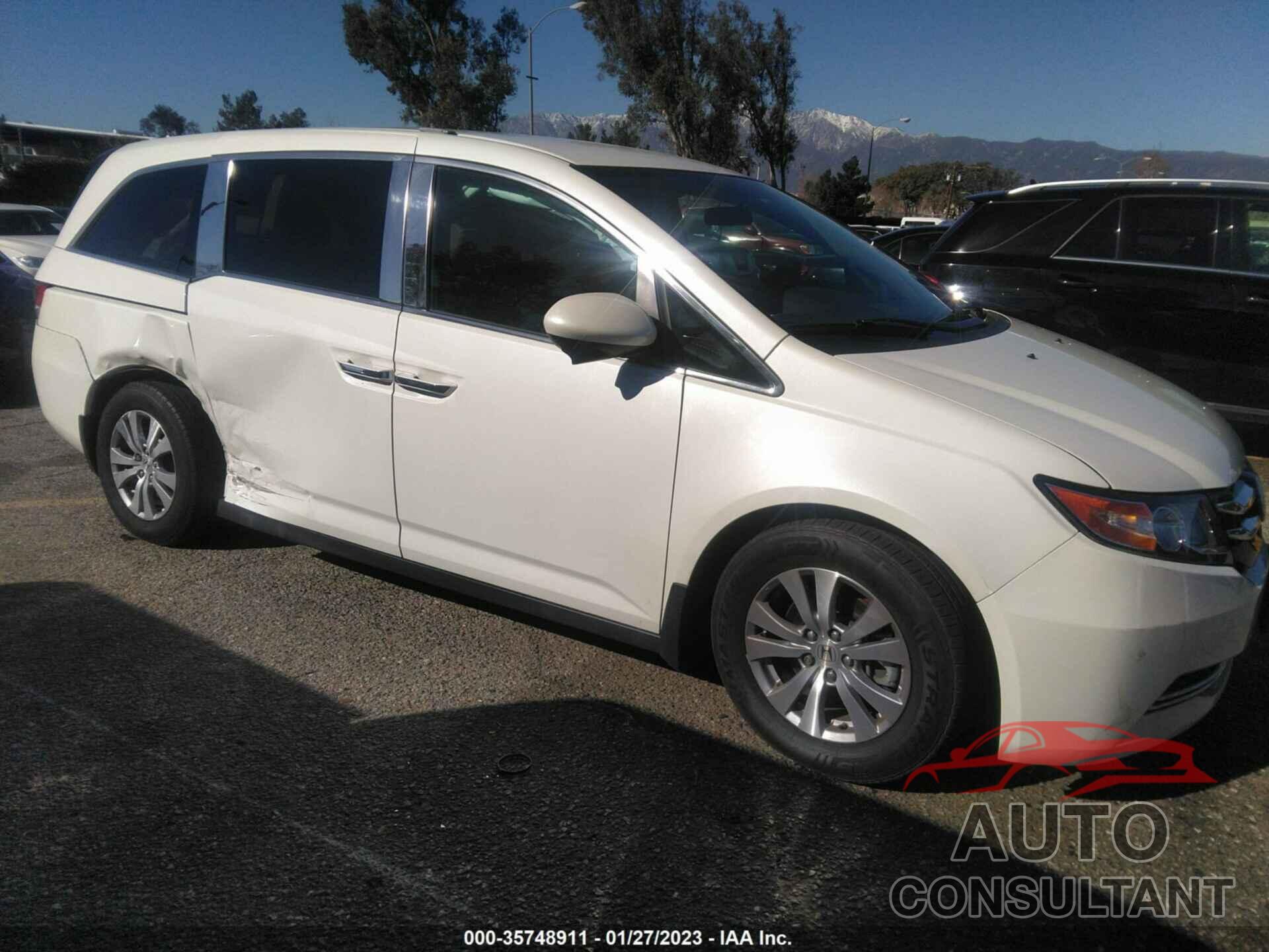 HONDA ODYSSEY 2016 - 5FNRL5H49GB163731