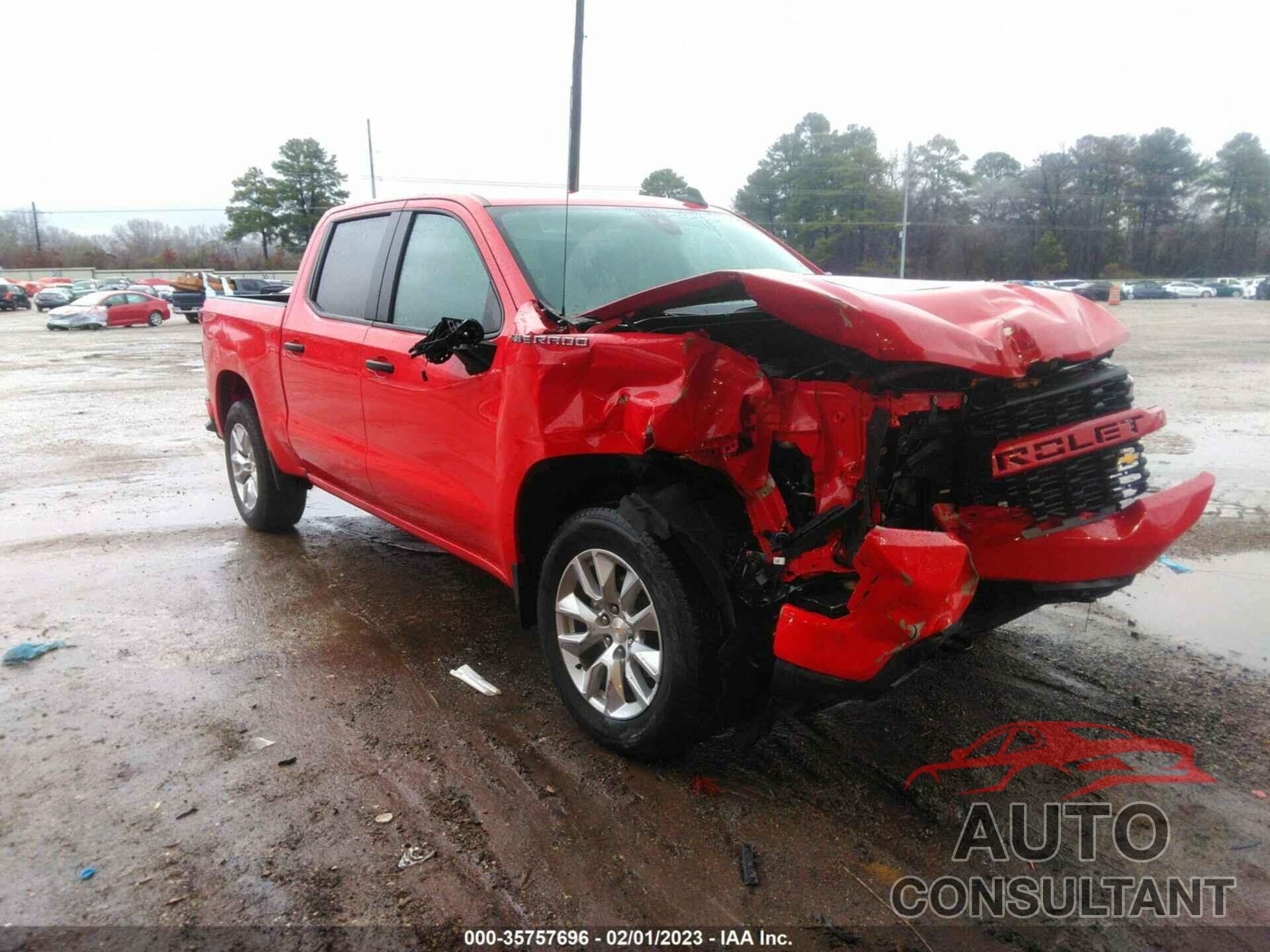 CHEVROLET SILVERADO 1500 2021 - 3GCPWBEK0MG405277