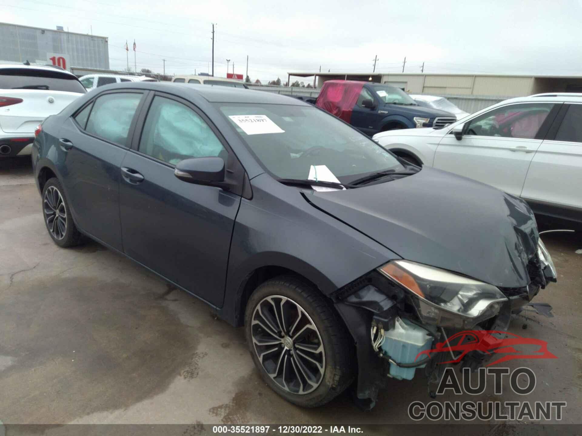 TOYOTA COROLLA 2015 - 5YFBURHE0FP321407