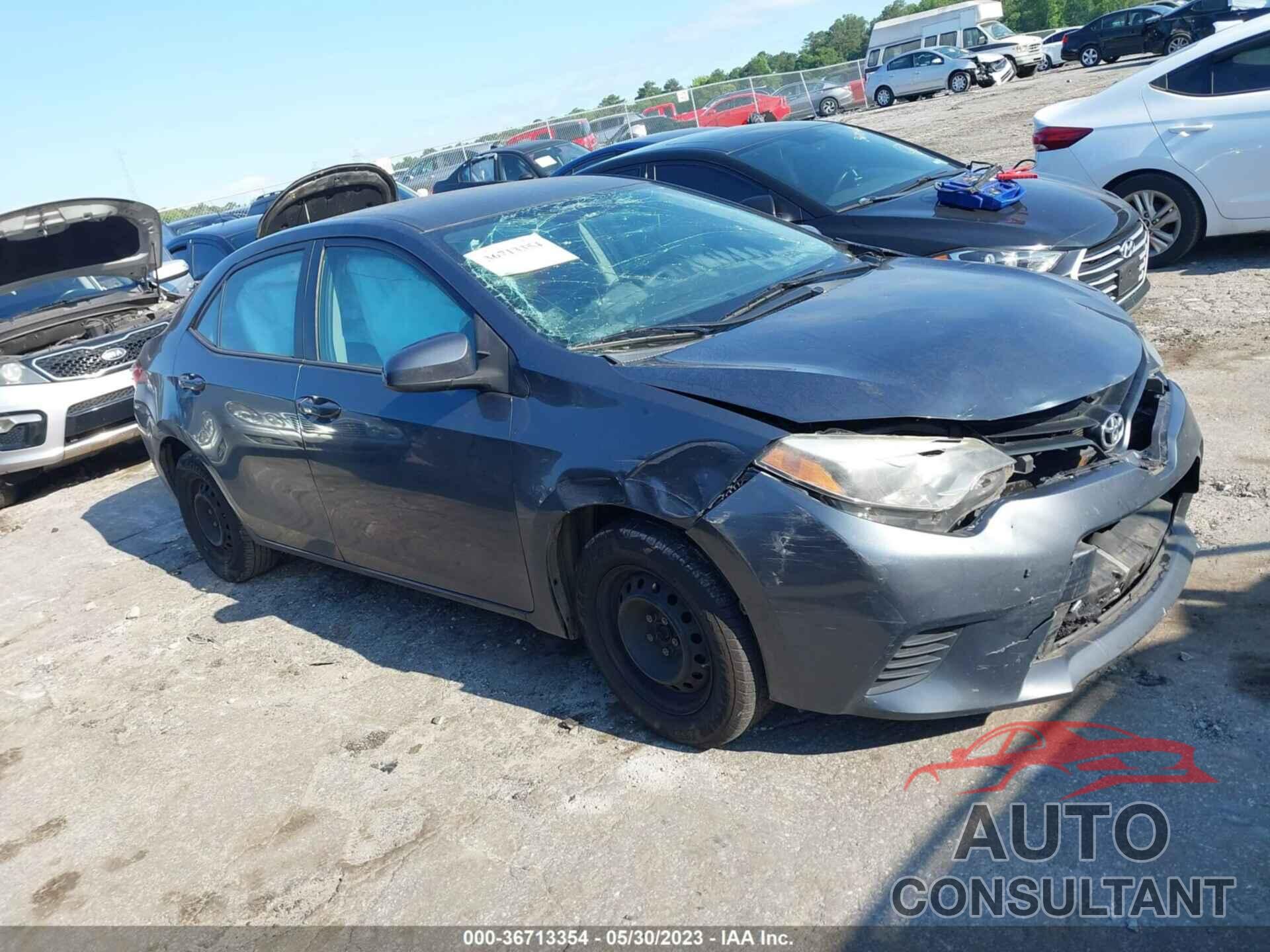 TOYOTA COROLLA 2016 - 5YFBURHE7GP524439