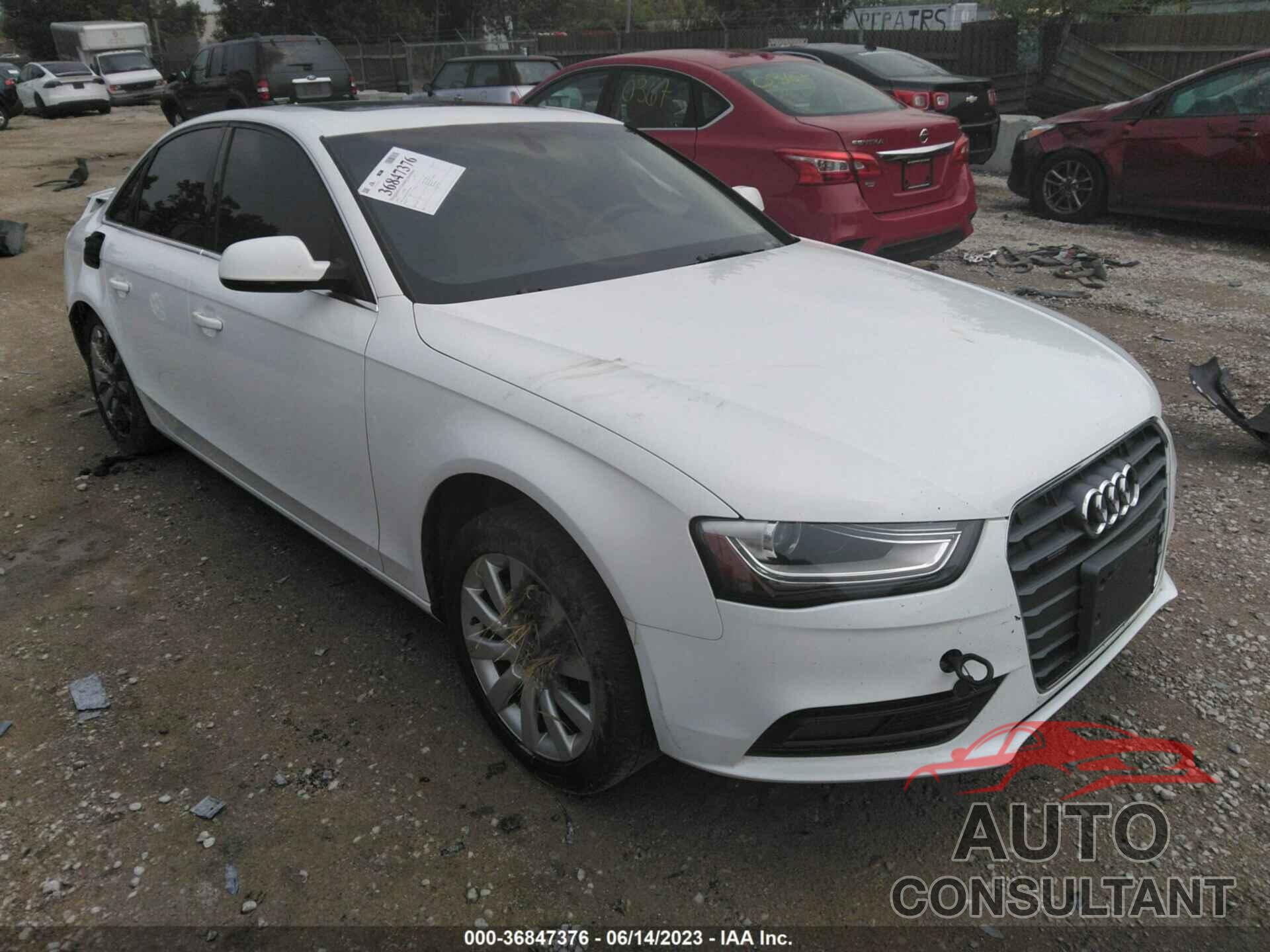 AUDI A4 2013 - WAUBFAFL2DN031870
