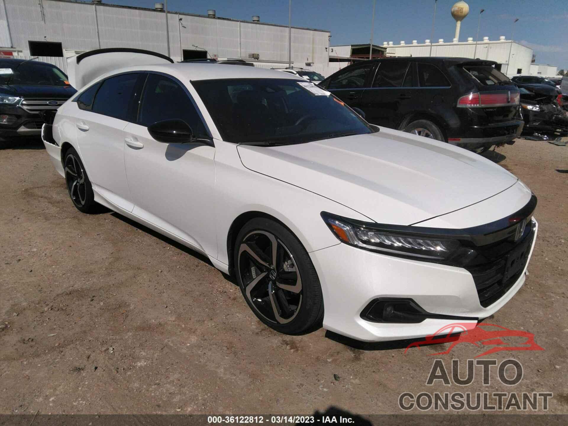 HONDA ACCORD SEDAN 2022 - 1HGCV1F38NA072671