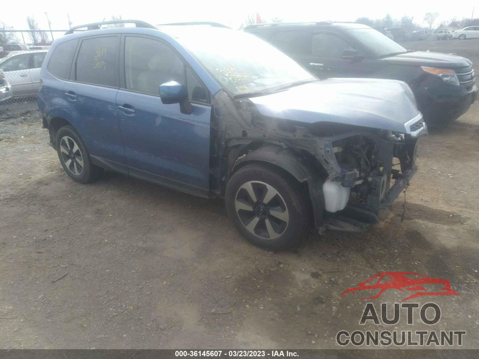SUBARU FORESTER 2018 - JF2SJAEC5JH404933