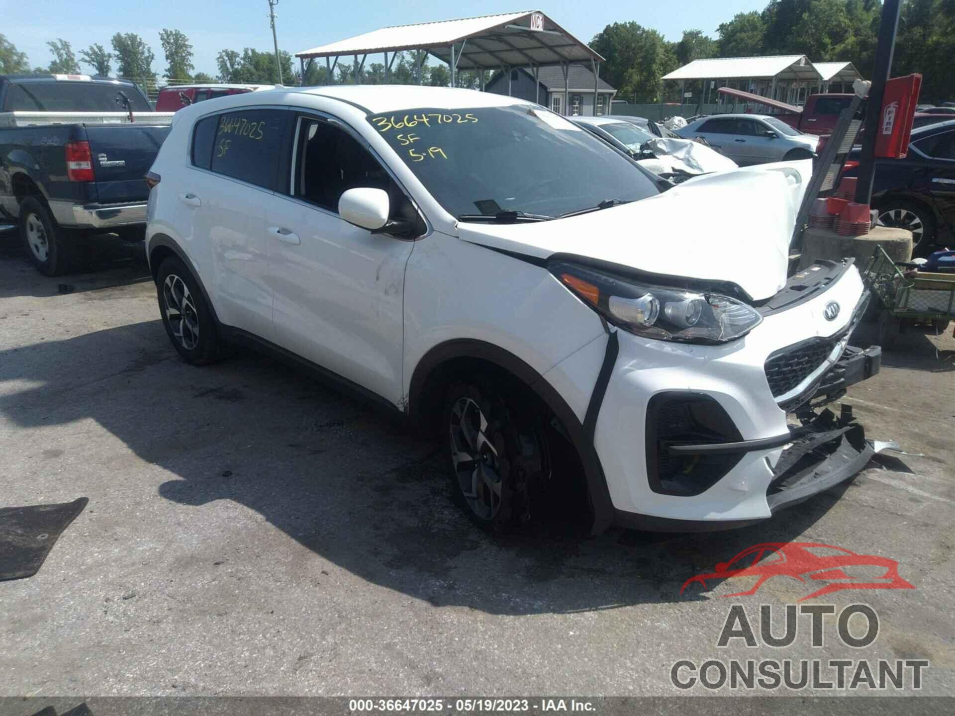 KIA SPORTAGE 2020 - KNDPM3AC2L7629607
