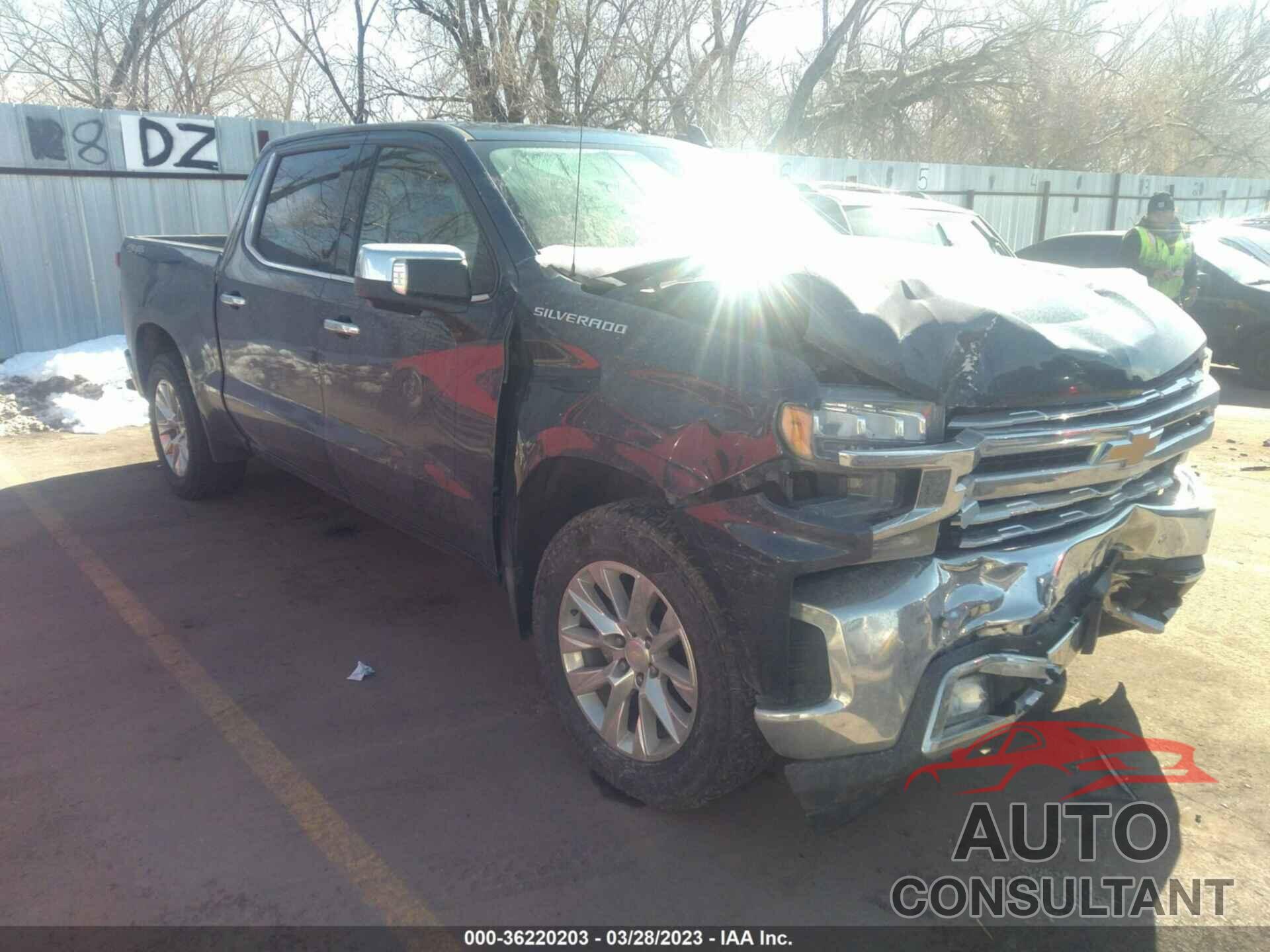 CHEVROLET SILVERADO 1500 2019 - 3GCUYGEL8KG260361