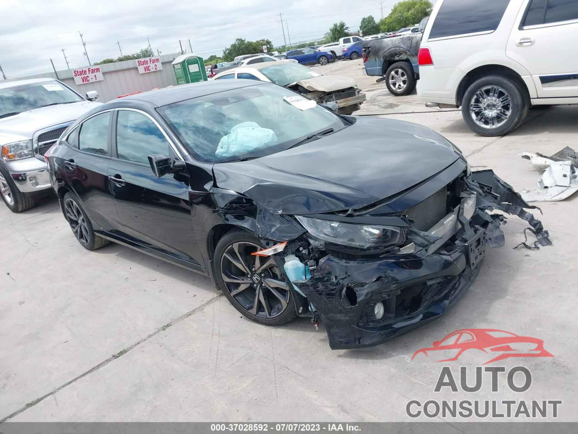 HONDA CIVIC 2019 - 2HGFC2F84KH536122