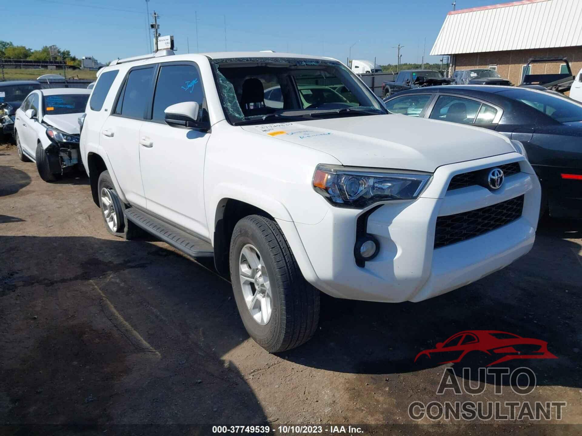 TOYOTA 4RUNNER 2017 - JTEBU5JR8H5430246