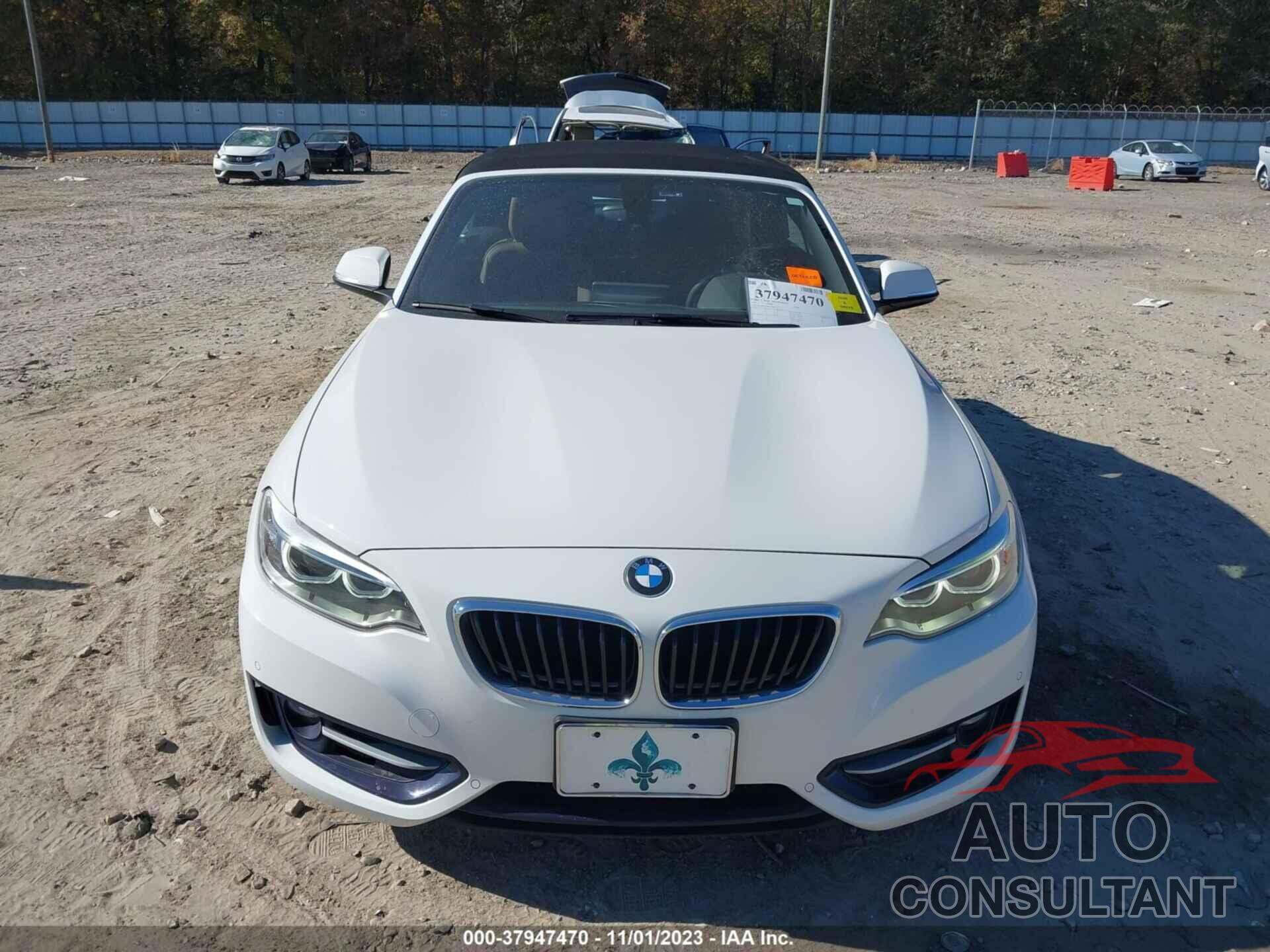 BMW 230I 2017 - WBA2K9C30HV950576