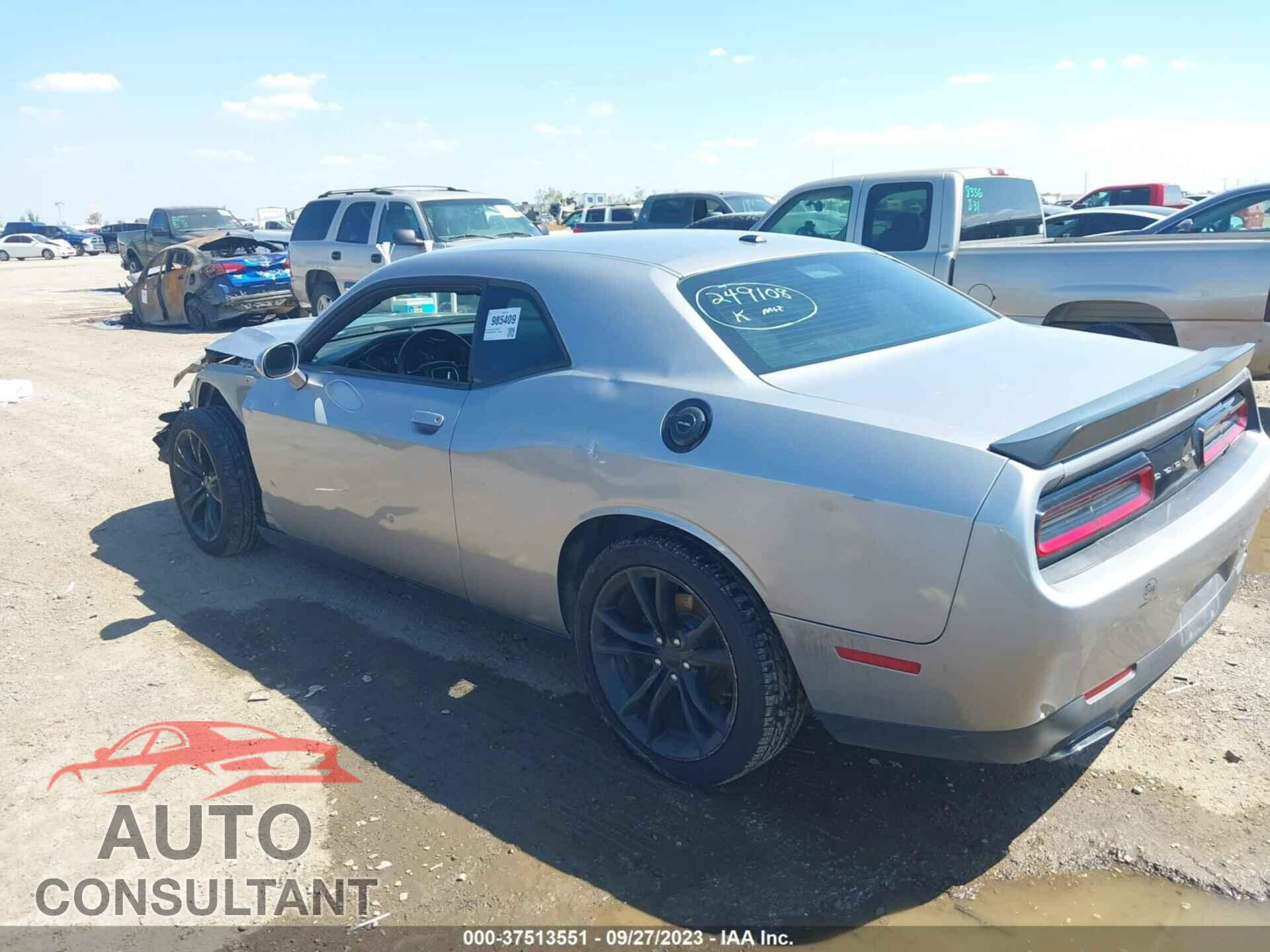 DODGE CHALLENGER 2016 - 2C3CDZAG8GH249108
