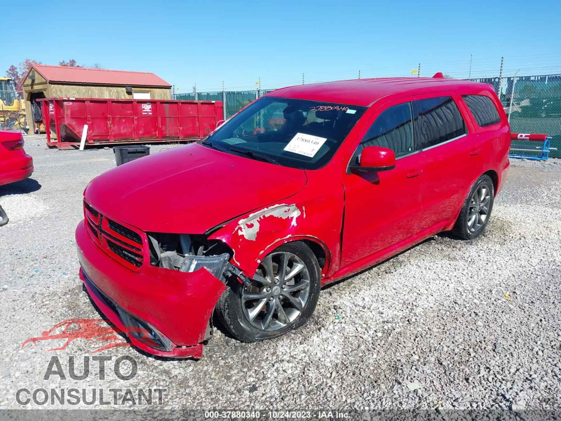 DODGE DURANGO 2016 - 1C4RDJAG7GC419792
