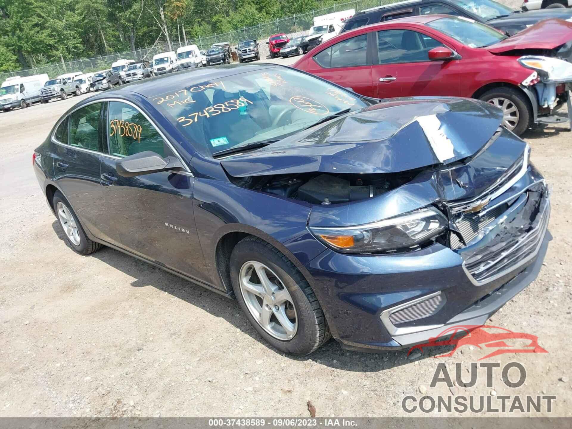 CHEVROLET MALIBU 2017 - 1G1ZB5ST9HF142550