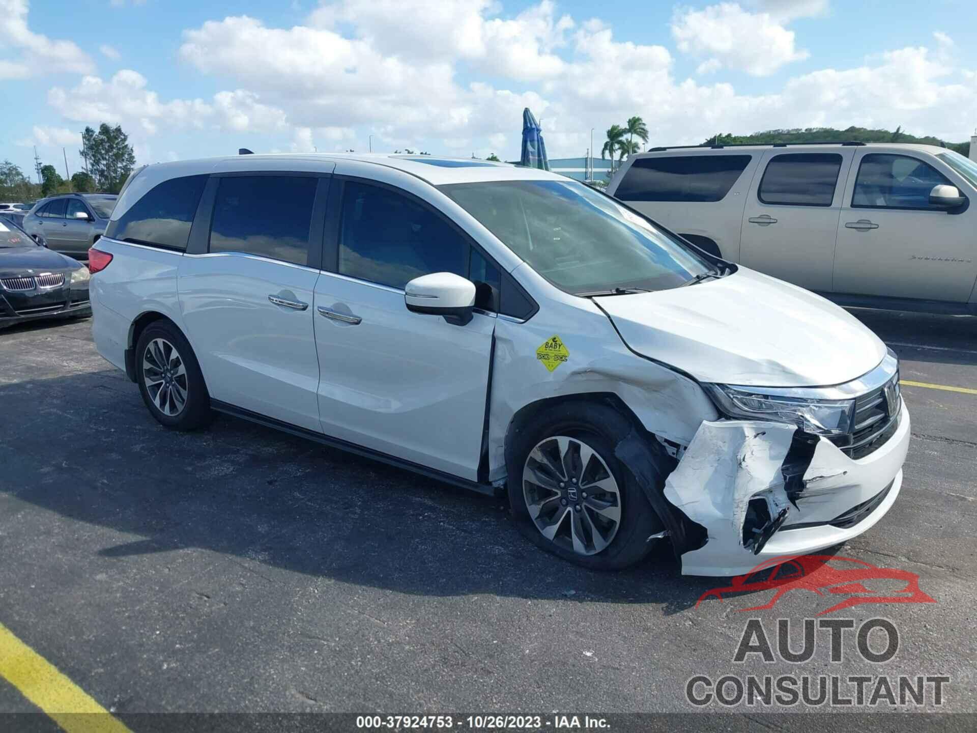 HONDA ODYSSEY 2022 - 5FNRL6H73NB022571