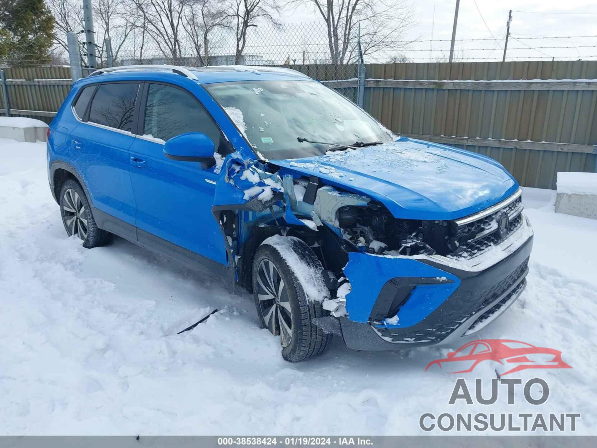 VOLKSWAGEN TAOS 2022 - 3VVPX7B25NM017531