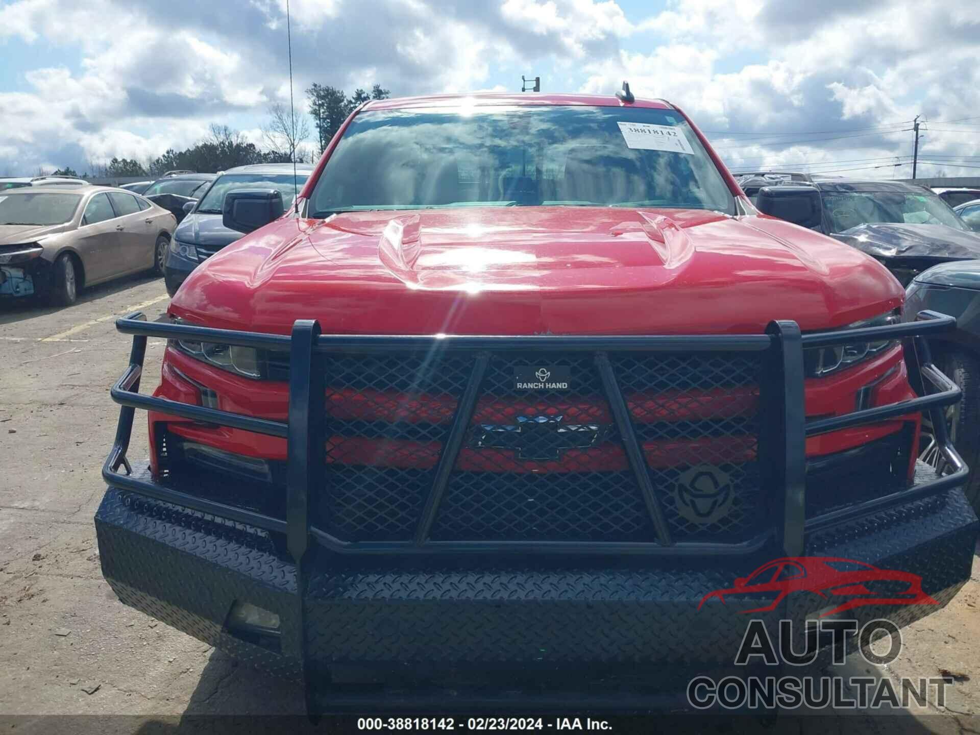 CHEVROLET SILVERADO 1500 2021 - 3GCUYEETXMG104507